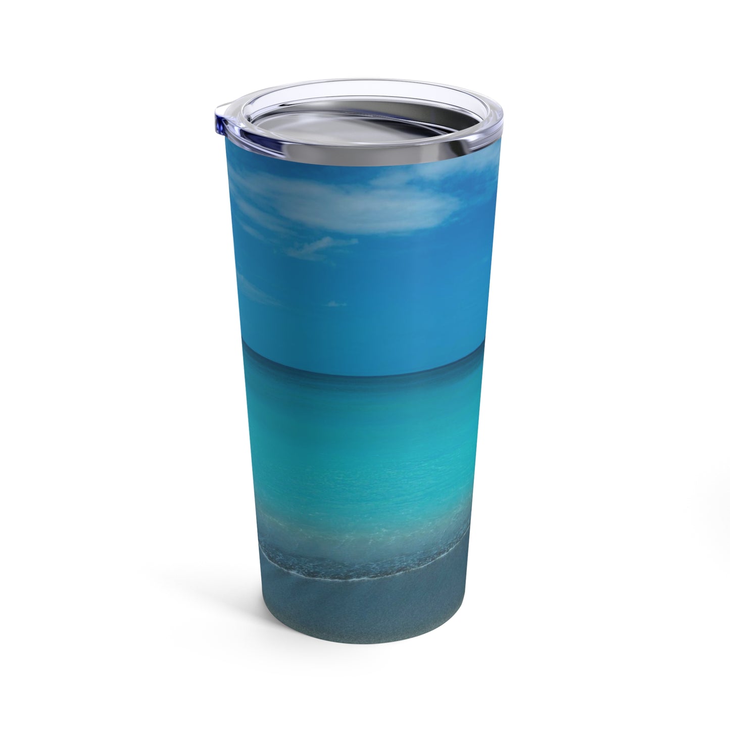 Custom Ocean Tumbler 20oz Stainless Steel Travel Tumbler With Lid Vacuum-Insulated Tumbler All We Have is Hope Tumbler