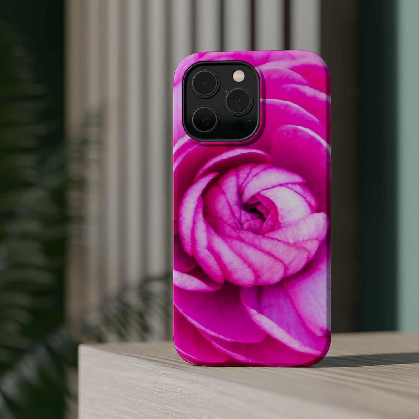 Rose Blush MagSafe Tough Cases Rose MagSafe Tough Cases Pink Durable and Flexible Impact-resistant MagSafe Case Aesthetics and Function