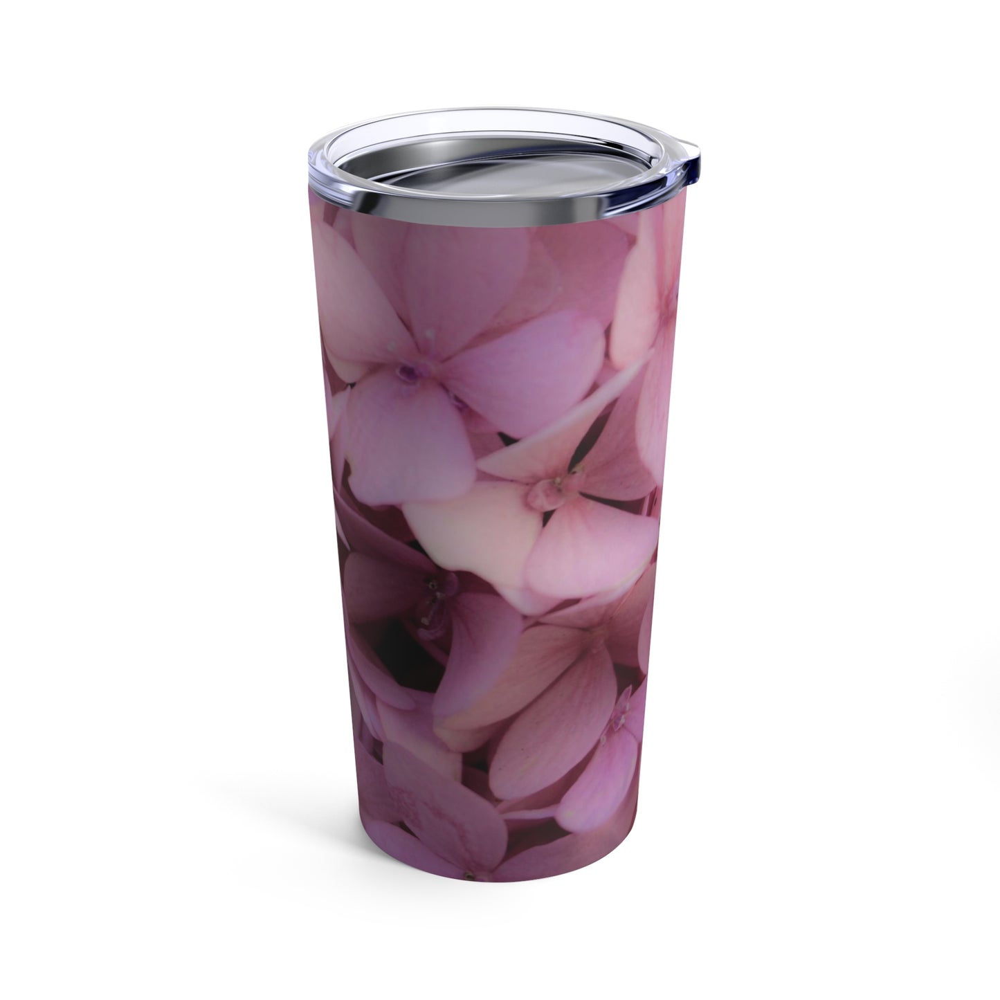 A Mirage of Blush Tumbler 20oz Stainless Steel Travel Tumbler With Lid Vacuum-Insulated Tumbler On-the-go Cup