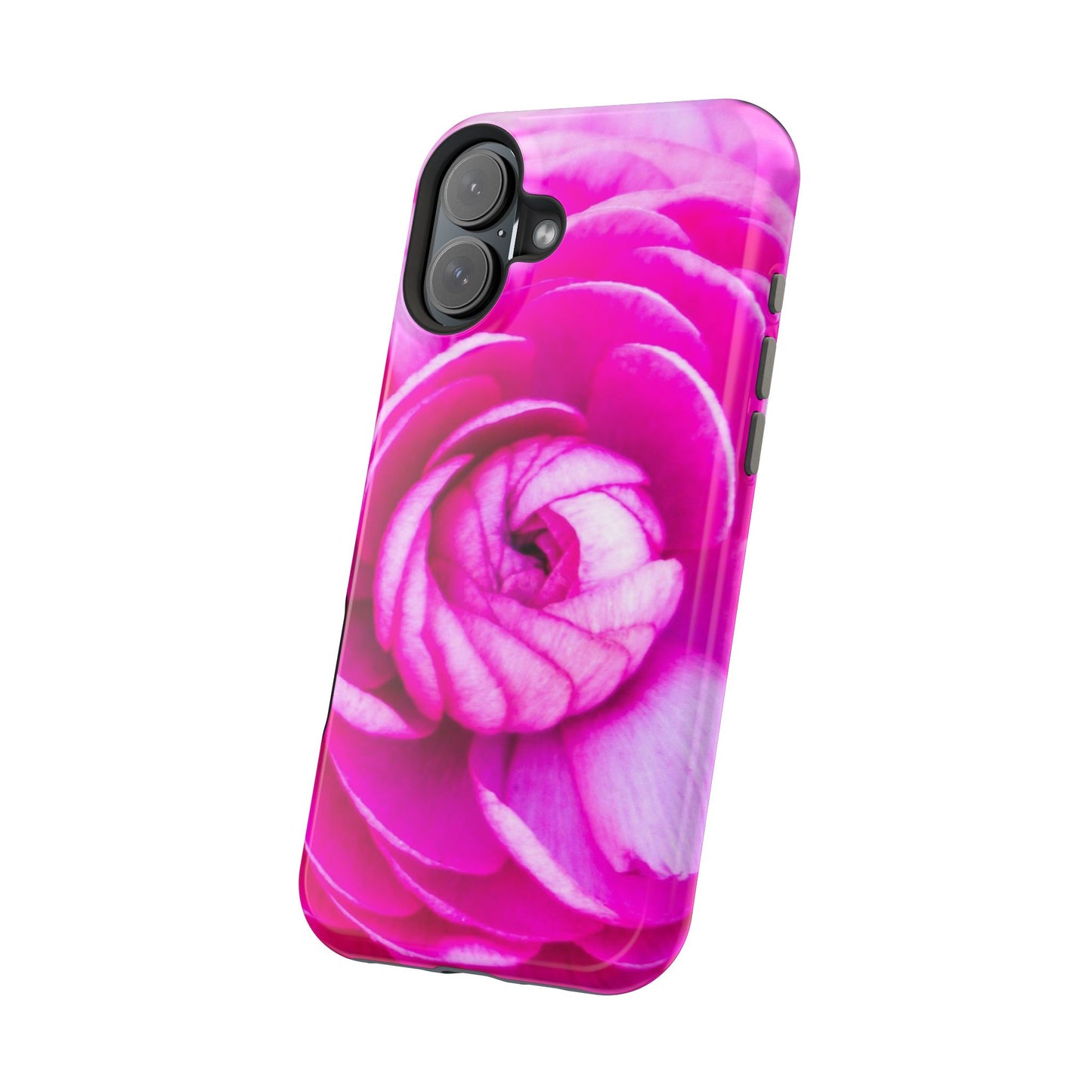 Blush Rose MagSafe Tough Phone Floral Pink Case| iPhone| Impact Resistant|Gifts|Electronic Accessories|MagSafe Charging Accessories|Martha's Vineyard|Great for Fall