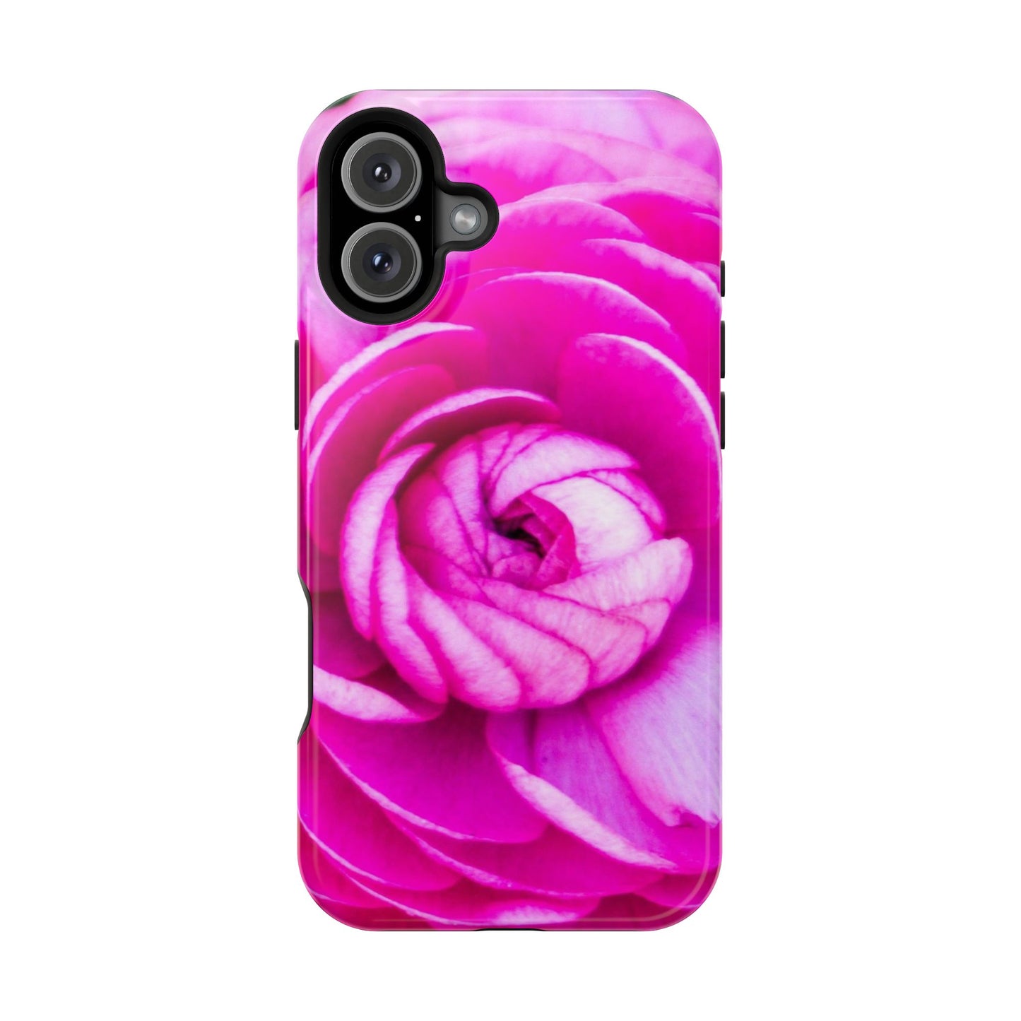 Blush Rose MagSafe Tough Phone Floral Pink Case| iPhone| Impact Resistant|Gifts|Electronic Accessories|MagSafe Charging Accessories|Martha's Vineyard|Great for Fall
