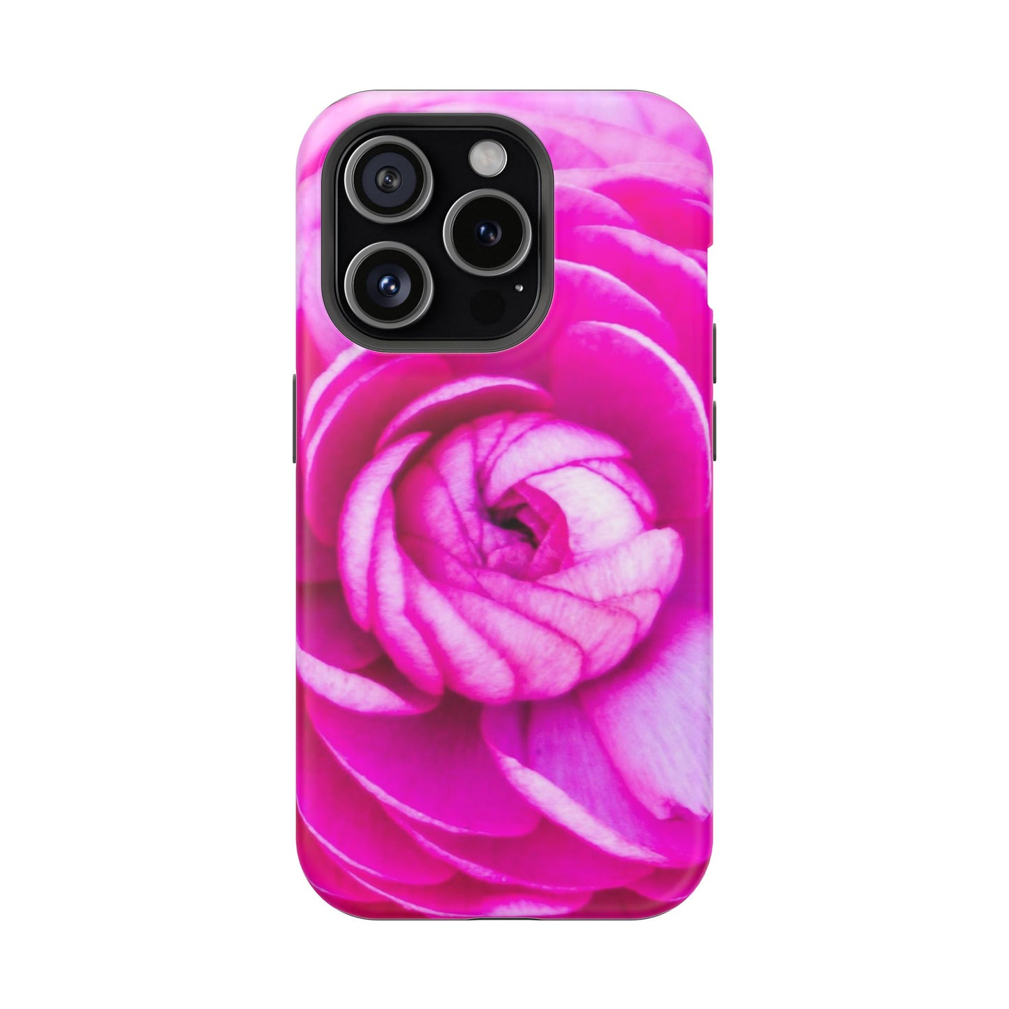 Blush Rose MagSafe Tough Phone Floral Pink Case| iPhone| Impact Resistant|Gifts|Electronic Accessories|MagSafe Charging Accessories|Martha's Vineyard|Great for Fall