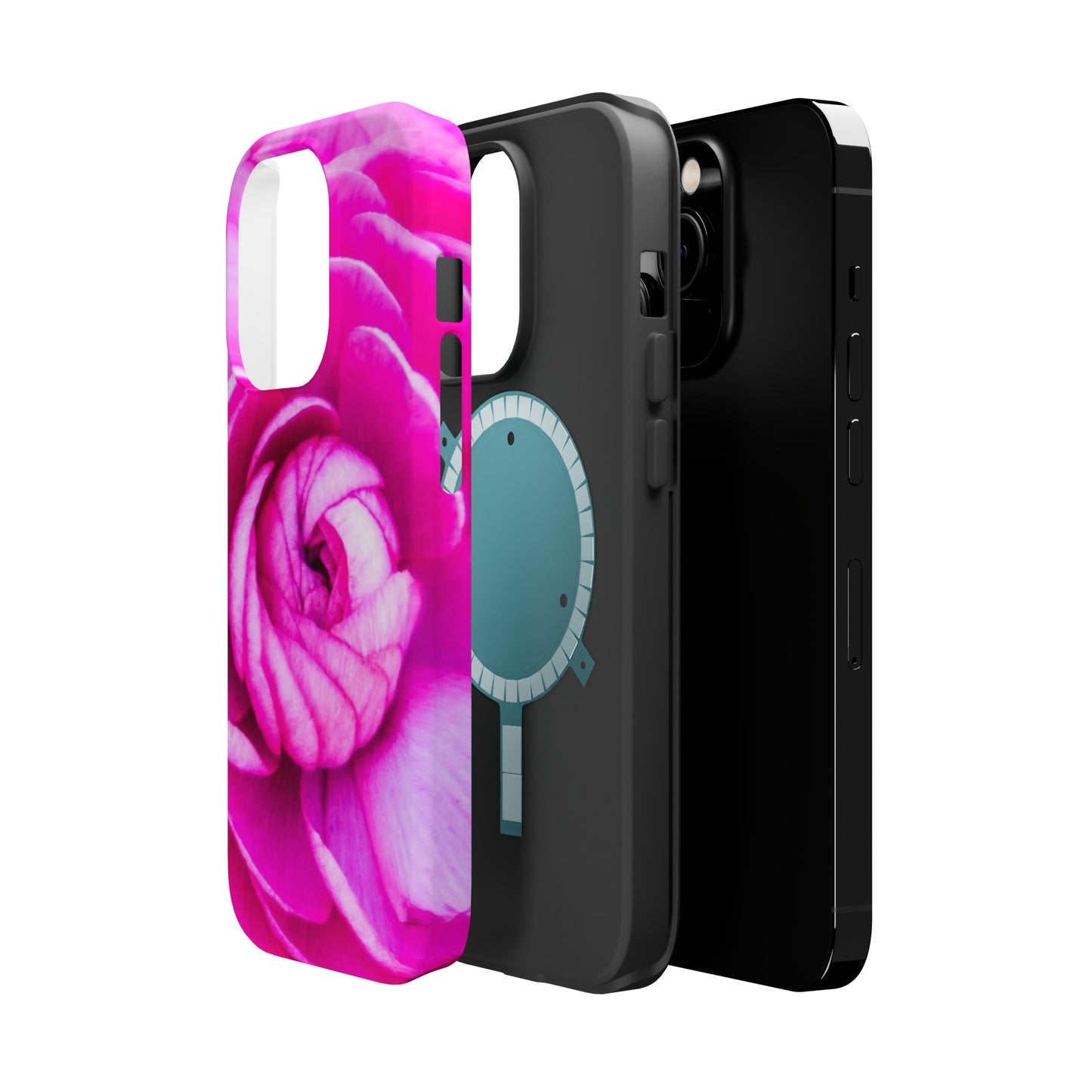 Rose MagSafe Tough Cases Rose Blush Durable and Flexible Impact-resistant MagSafe Case Aesthetics and Function MagSafe Case