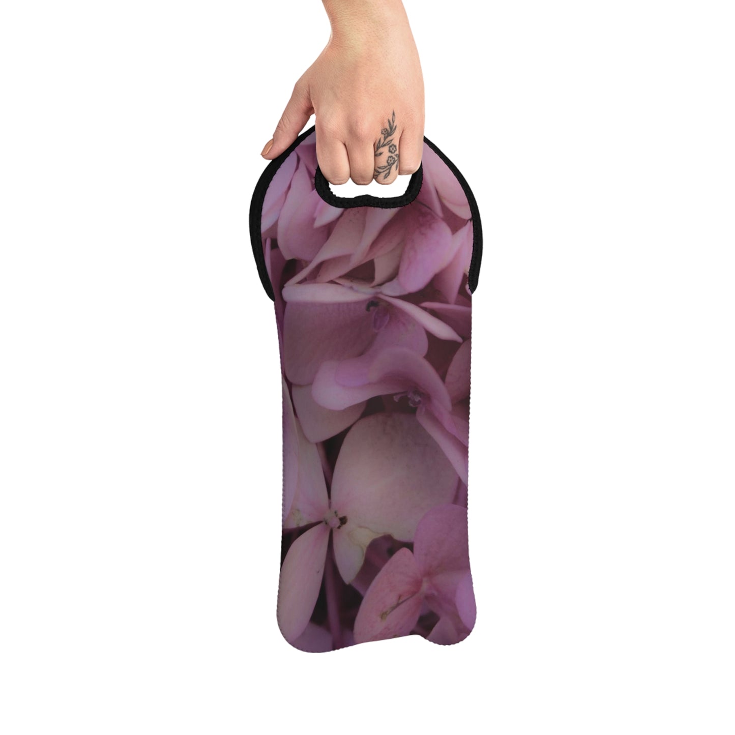 A Mirage of Blush Wine Tote Bag Wine Tote Bags Insulated Wine Tote Bag Neoprene Wine Cooler Bag Housewarming Gift