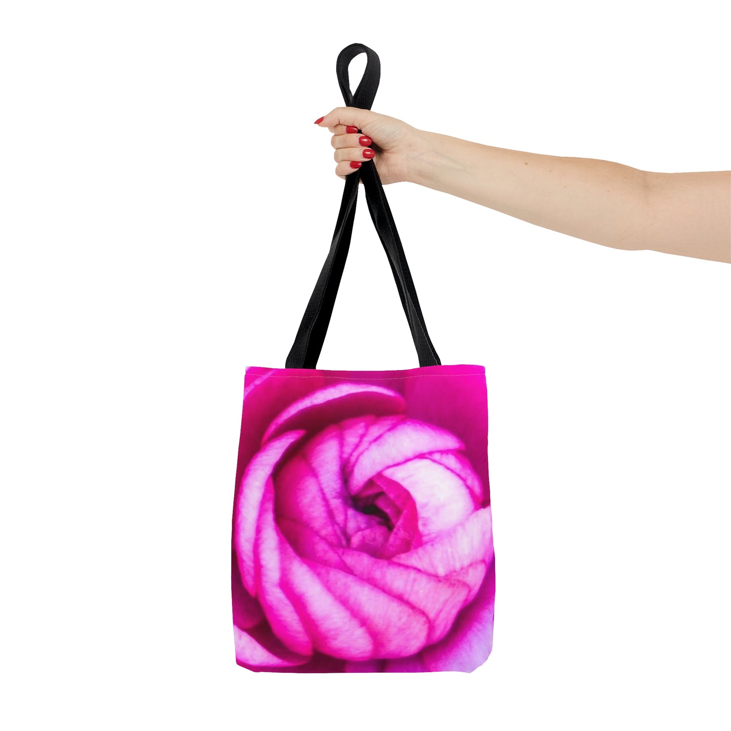 Blush Rose Tote Bag (AOP) Rose Tote Bag (AOP) | Blush Rose High-quality Shopping Tote Bag All Over Print Tote Bag Beach Tote