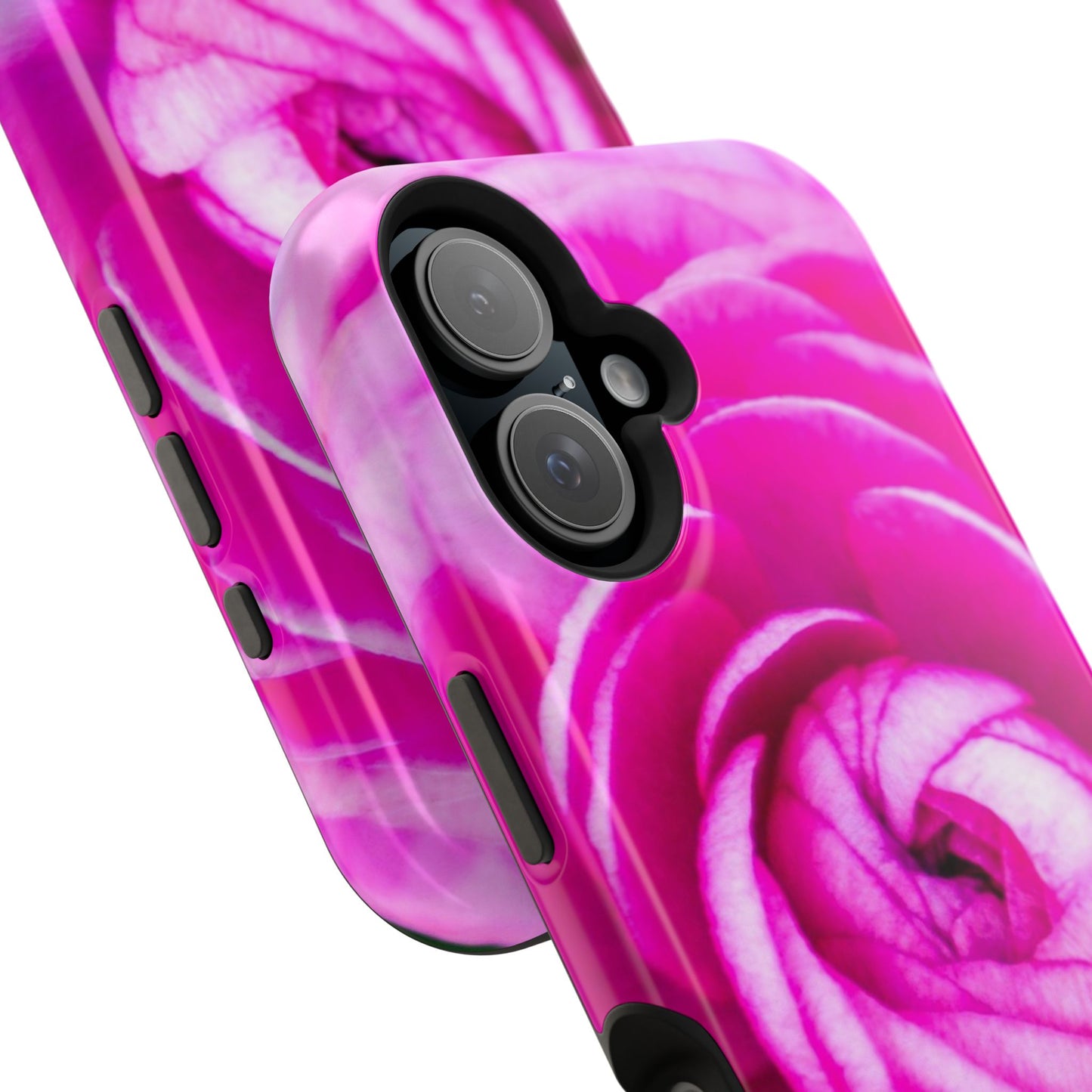 Blush Rose MagSafe Tough Phone Floral Pink Case| iPhone| Impact Resistant|Gifts|Electronic Accessories|MagSafe Charging Accessories|Martha's Vineyard|Great for Fall