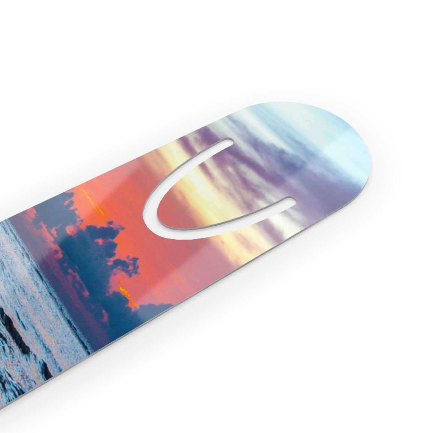 Amber Glow of Siesta Key, Bookmark Ideal Gift for Book Lovers Bookmark with Slot to Hold Pages in Place