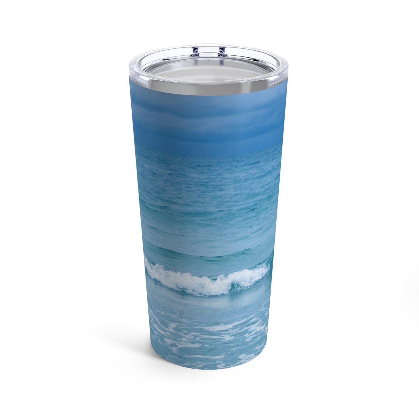 A Blue Paradise Tumbler 20oz Tumbler 20oz | A Blue Paradise Stainless Steel Travel Tumbler Vacuum-insulated Mug Glossy Finish Drinkware