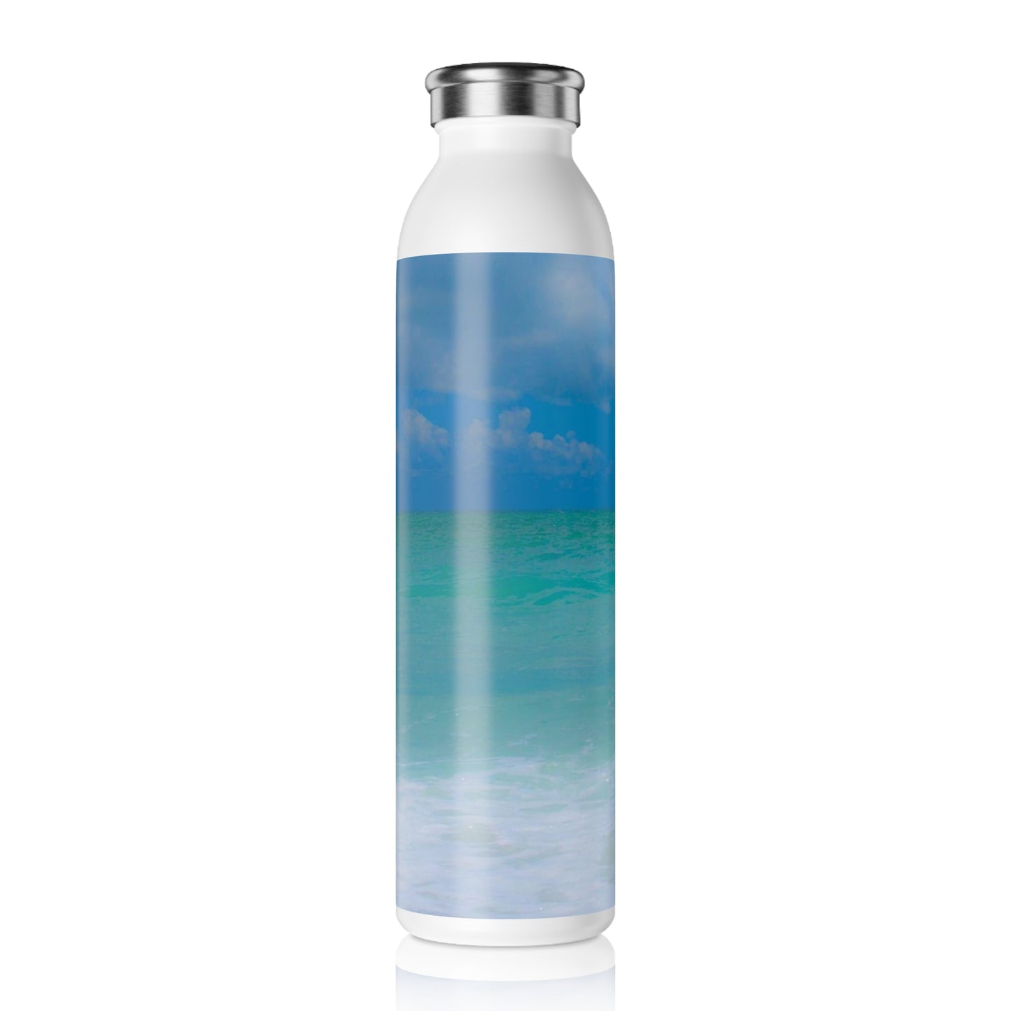 Indigo Heart Slim Water Bottle Slim Water Bottle 20oz double-wall Stainless Steel Bottle Hot and Cold Beverage