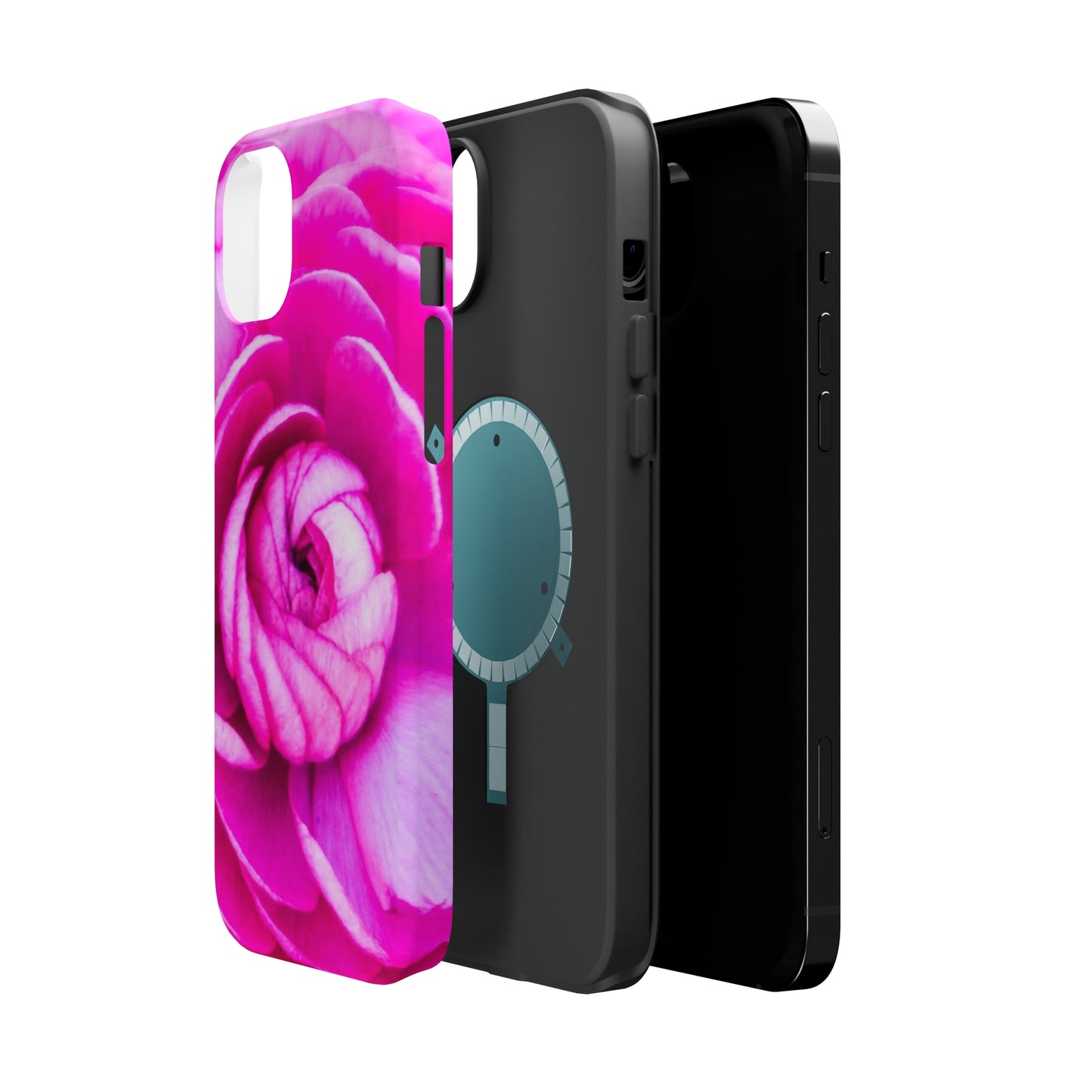 Rose MagSafe Tough Cases Rose Blush Durable and Flexible Impact-resistant MagSafe Case Aesthetics and Function MagSafe Case