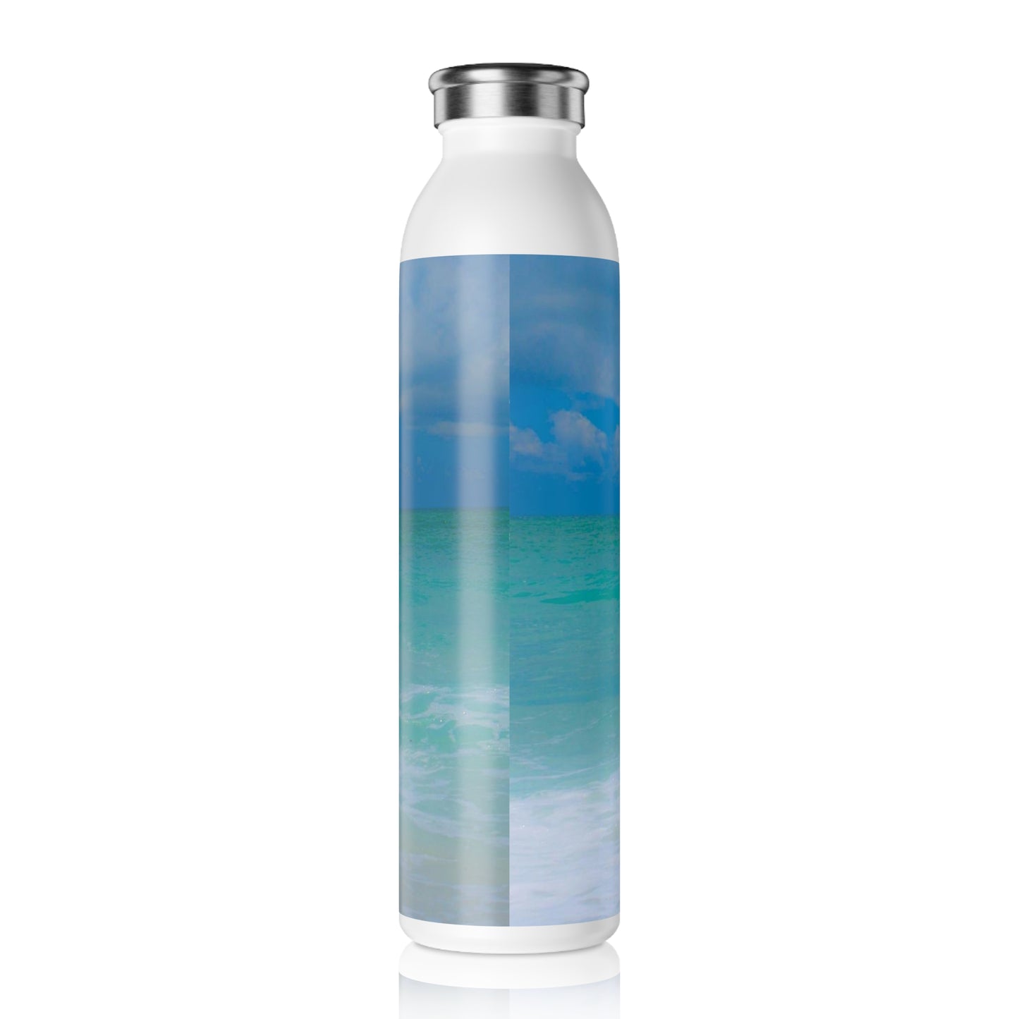 Indigo Heart Slim Water Bottle Slim Water Bottle 20oz double-wall Stainless Steel Bottle Hot and Cold Beverage