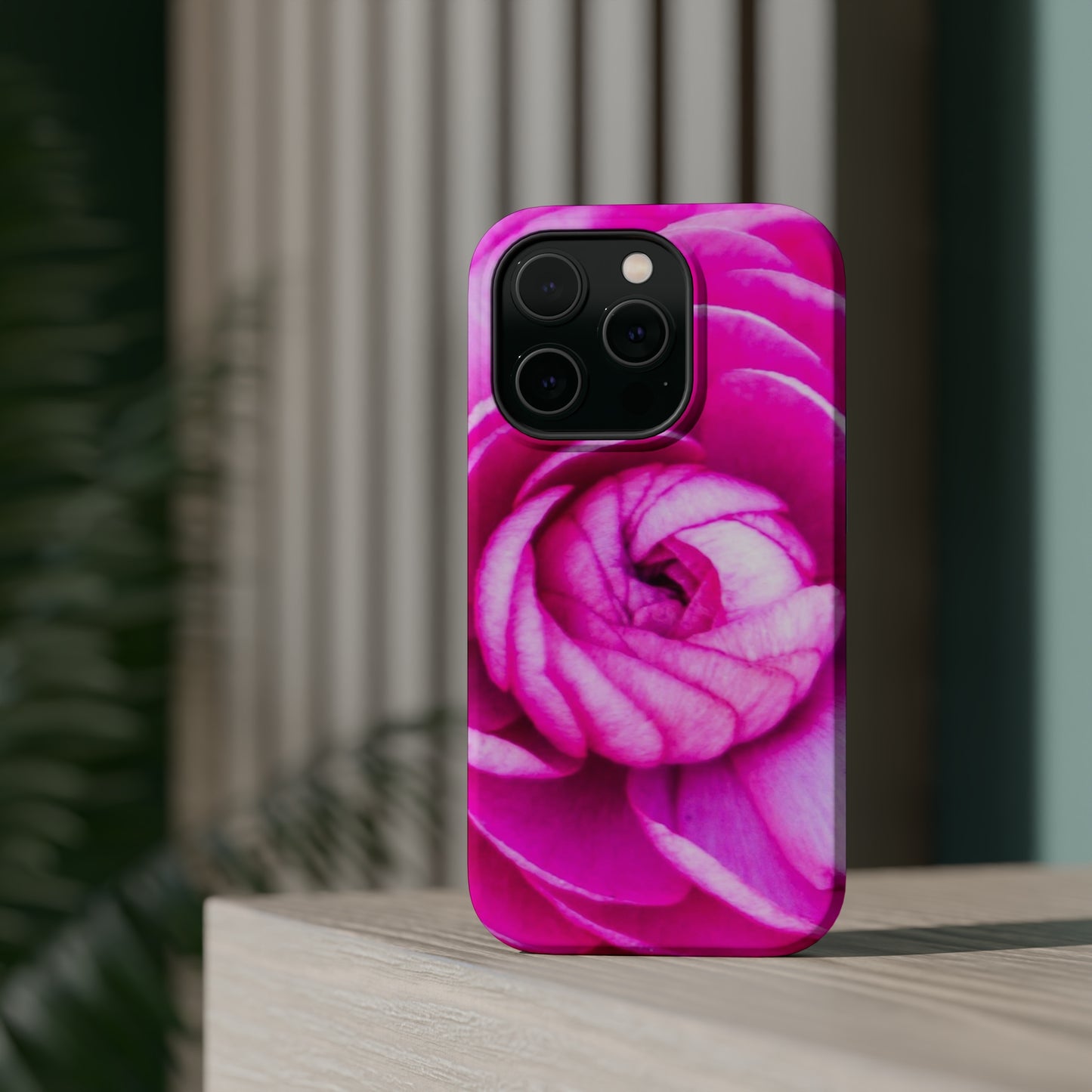 Rose Blush MagSafe Tough Cases Rose MagSafe Tough Cases Pink Durable and Flexible Impact-resistant MagSafe Case Aesthetics and Function