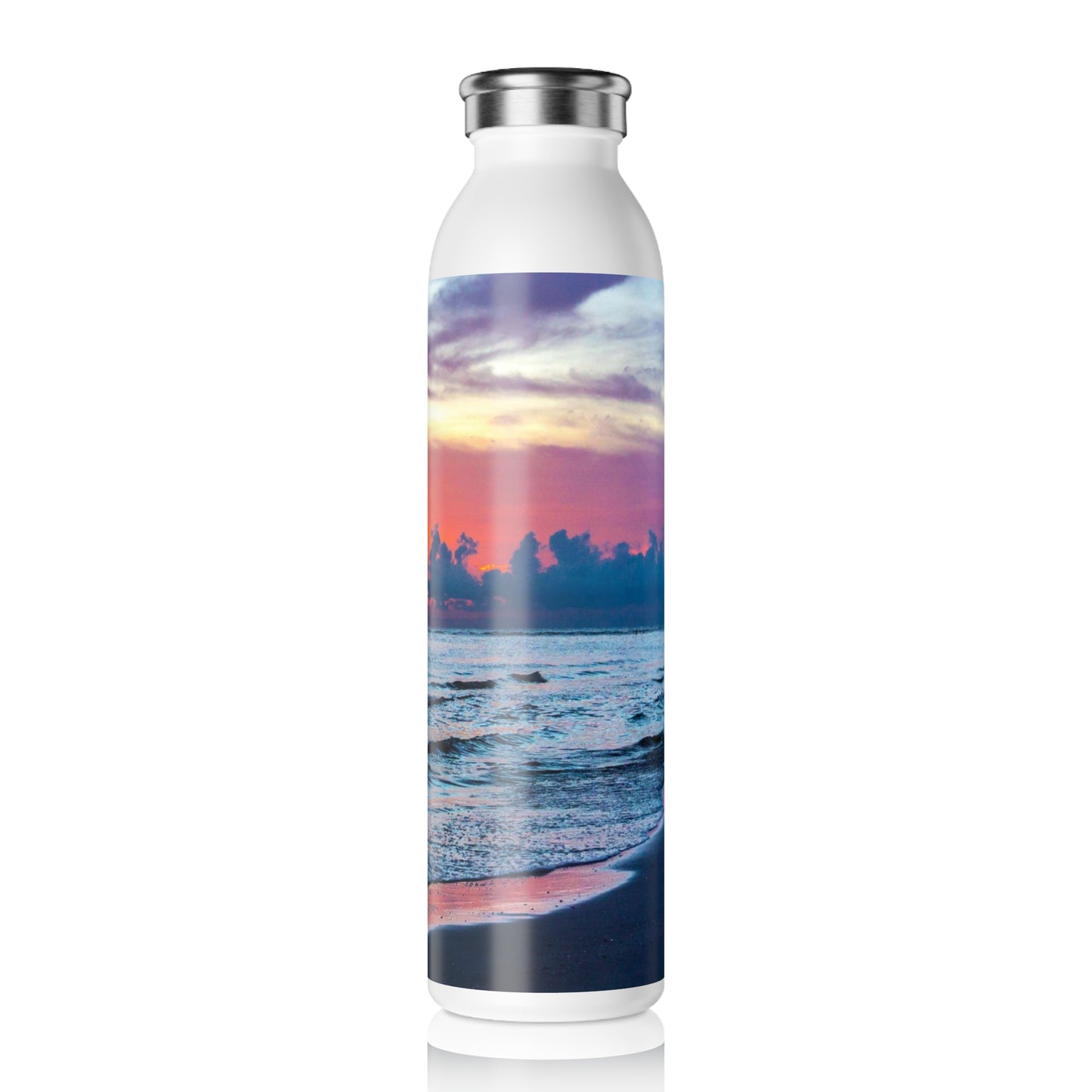 Amber Rose Slim Water Bottle Slim Water Bottle Insulated 20oz Stainless Steel Bottle Best 20oz Water Bottle Vacuum Insulated