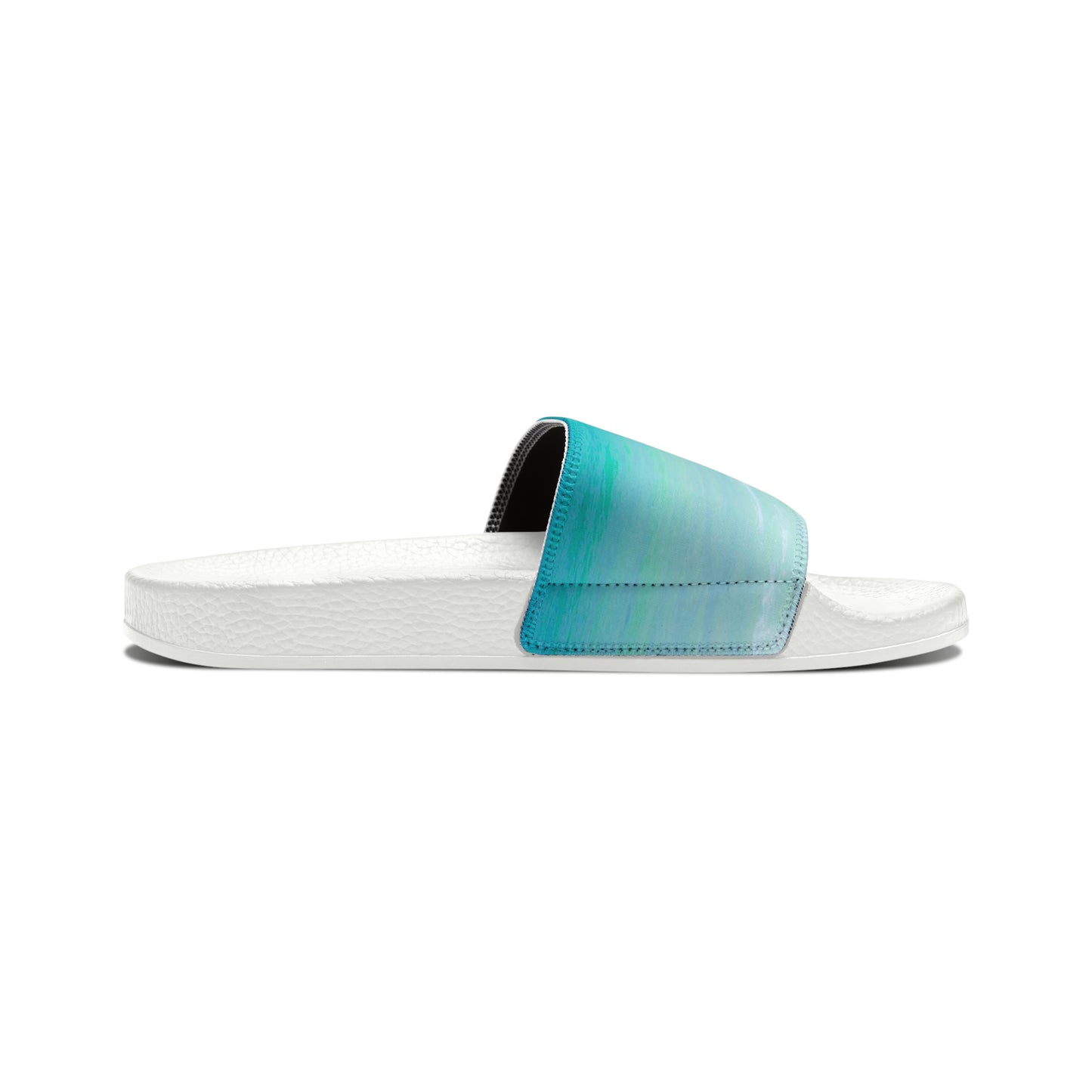 Copy of Cotton Candy Sky Women's PU Slide Sandals Cotton Candy Sandals for Her Custom Print Women's Slide Sandals