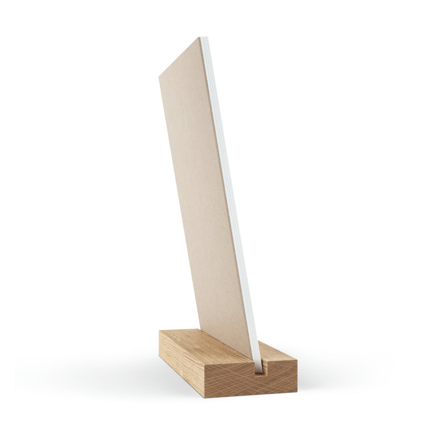 Beautiful Sky & Flora Vertical Desk Calendar (2024) 2024 Vertical Desk Calendar Eco-friendly Vertical Photo Desk Calendar With Oak Stand