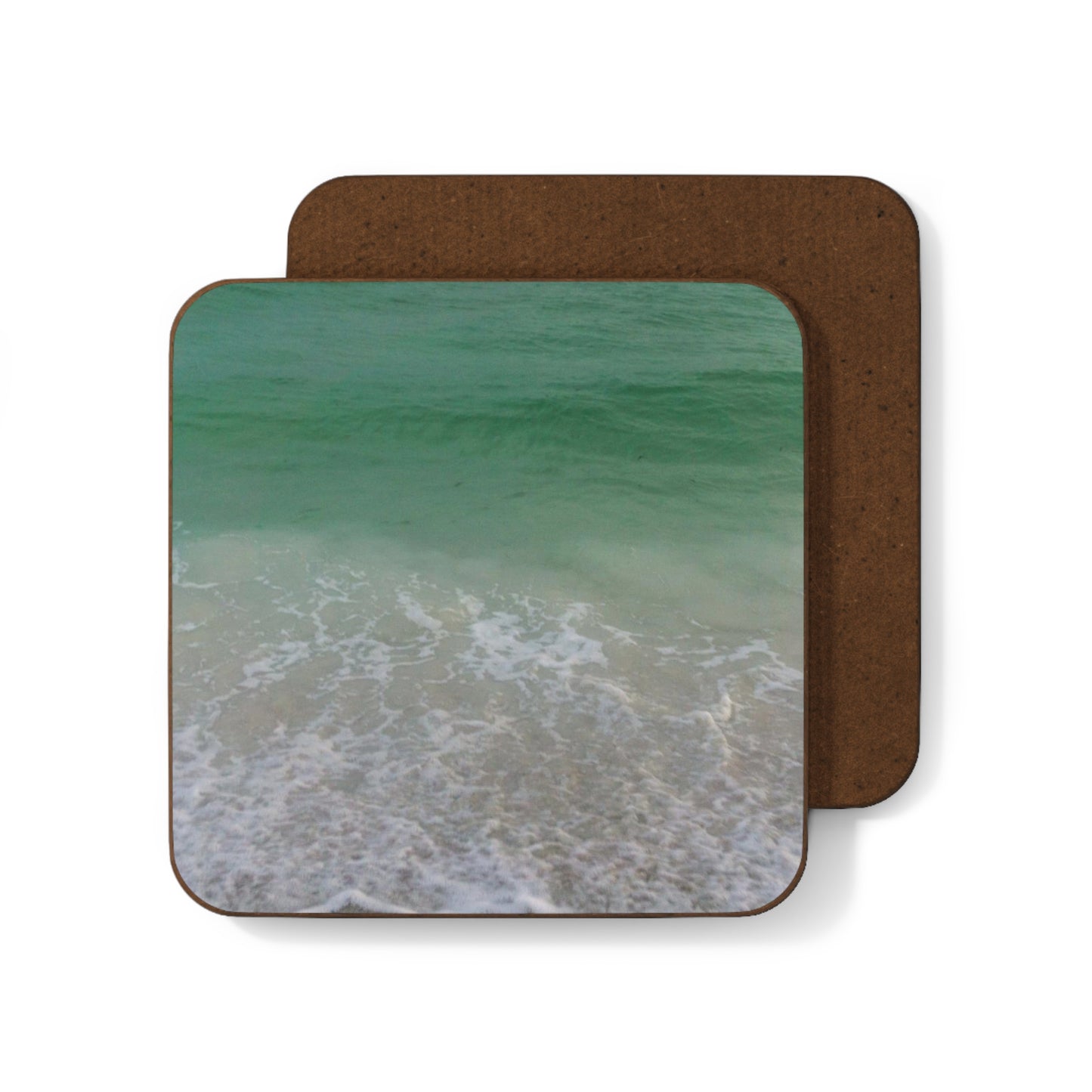 Emerald Bay Ocean and Beach Coaster | Hardboard Back Coaster | Great Housewarming Gift