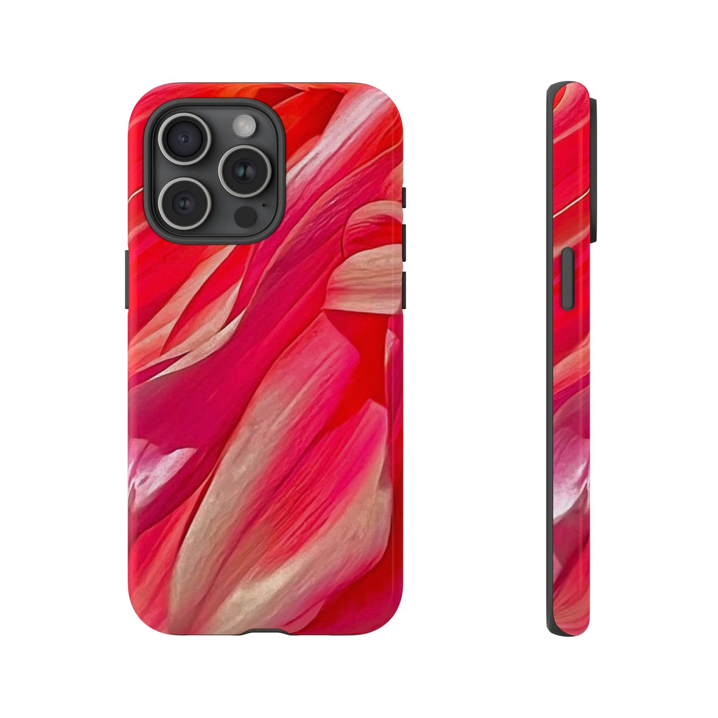 Ribbons of Color Floral Phone Case|Ribbons of Color for Apple iPhone| Samsung Galaxy| Google Pixel|Ruby|Electronic Accessories|Great for Fall|Nantucket