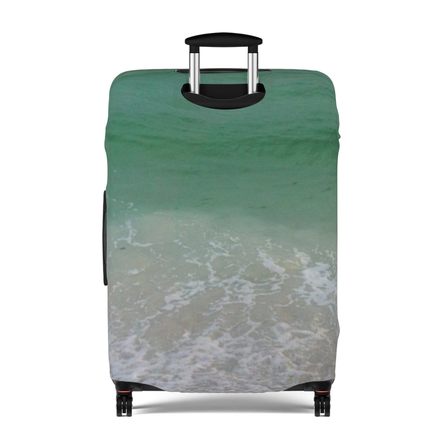 Emerald Bay Beach Luggage Cover | Luggage Cover Elastic-spandex Luggage Protector | Travel in Style | Travel Accessory| Longboat Key|