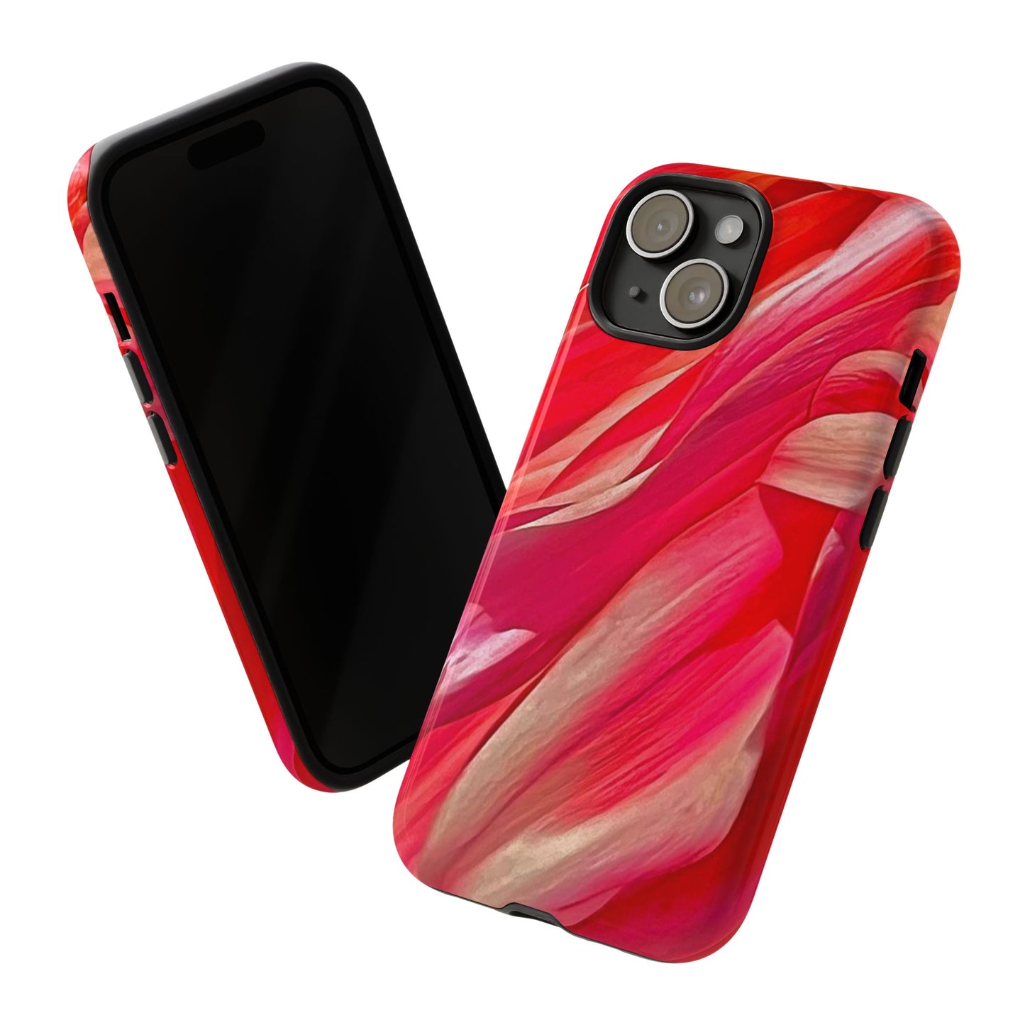 Ribbons of Color Floral Phone Case|Ribbons of Color for Apple iPhone| Samsung Galaxy| Google Pixel|Ruby|Electronic Accessories|Great for Fall|Nantucket
