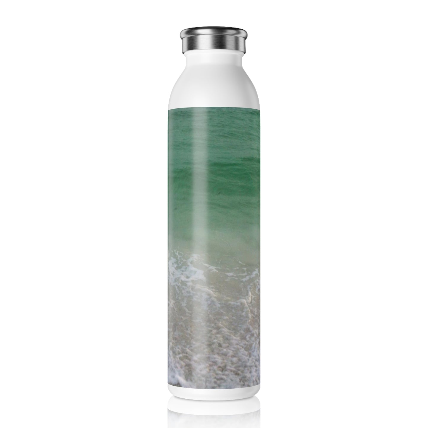 Emerald Bay Slim Water Bottle Slim Water Bottle 20oz double-wall Stainless Steel Bottle Hot and Cold Beverage Thermos