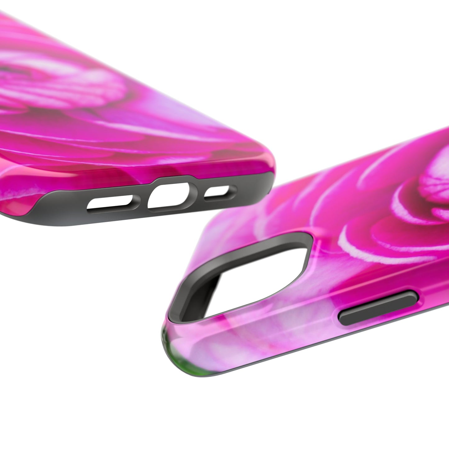 Blush Rose MagSafe Tough Phone Floral Pink Case| iPhone| Impact Resistant|Gifts|Electronic Accessories|MagSafe Charging Accessories|Martha's Vineyard|Great for Fall