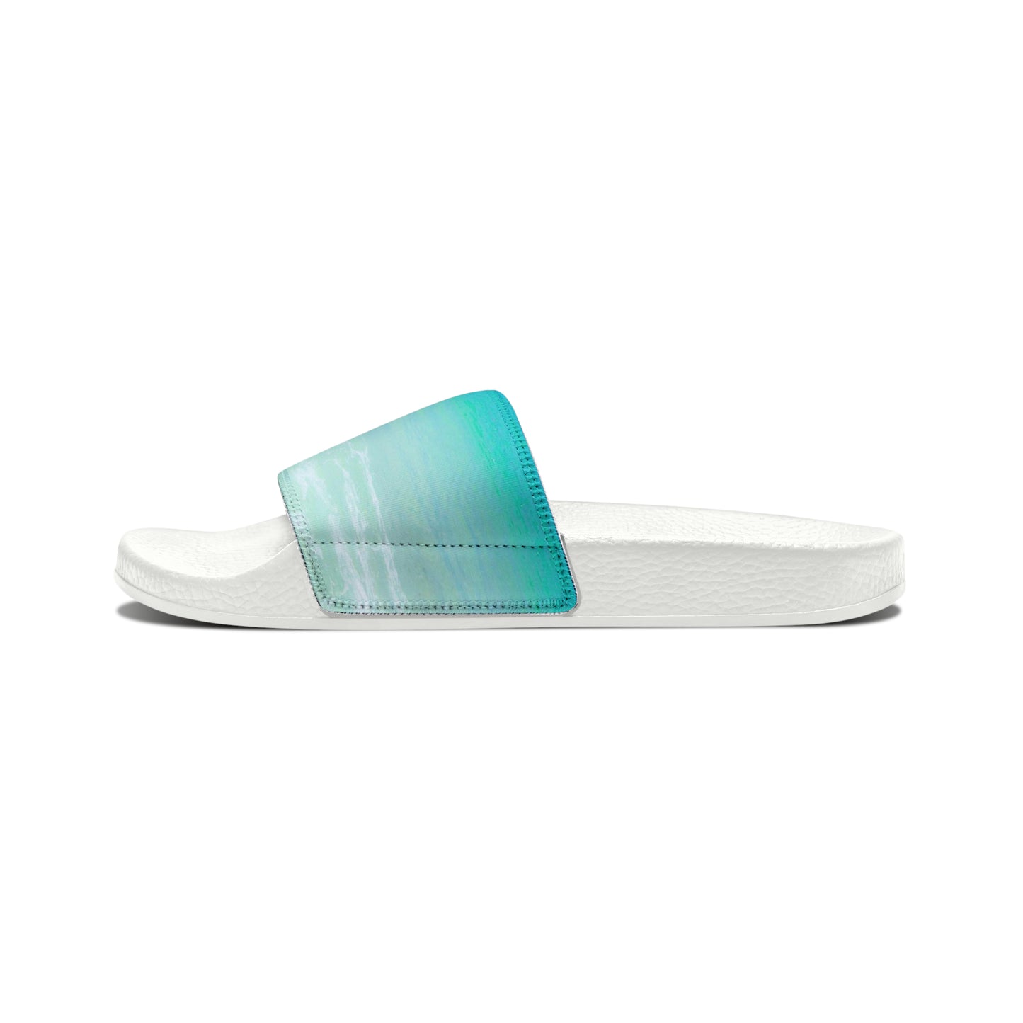 Copy of Cotton Candy Sky Women's PU Slide Sandals Cotton Candy Sandals for Her Custom Print Women's Slide Sandals
