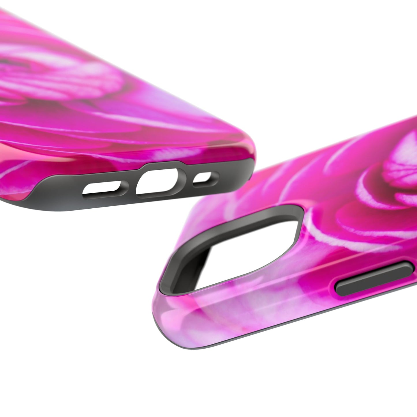 Blush Rose MagSafe Tough Phone Floral Pink Case| iPhone| Impact Resistant|Gifts|Electronic Accessories|MagSafe Charging Accessories|Martha's Vineyard|Great for Fall