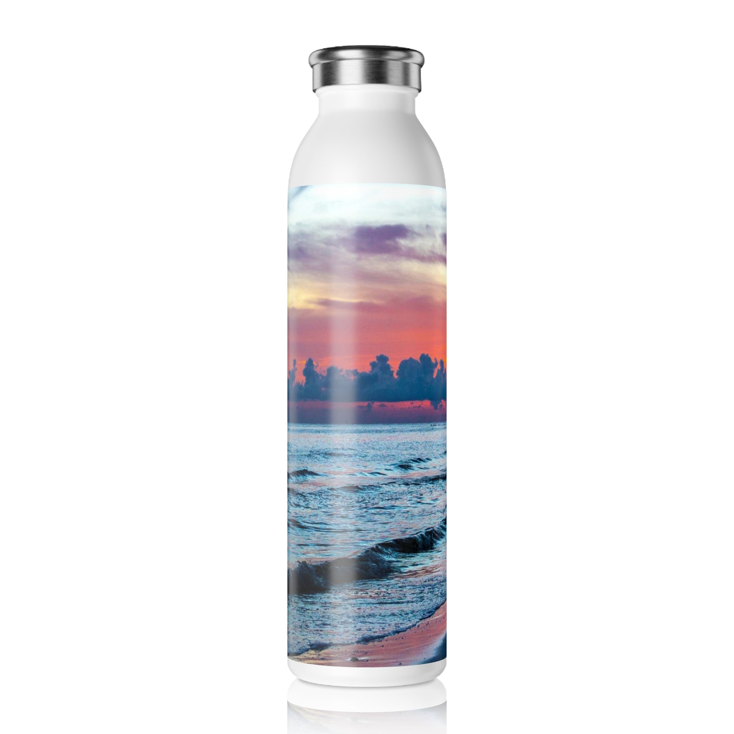 Amber Rose Slim Water Bottle Slim Water Bottle Insulated 20oz Stainless Steel Bottle Best 20oz Water Bottle Vacuum Insulated