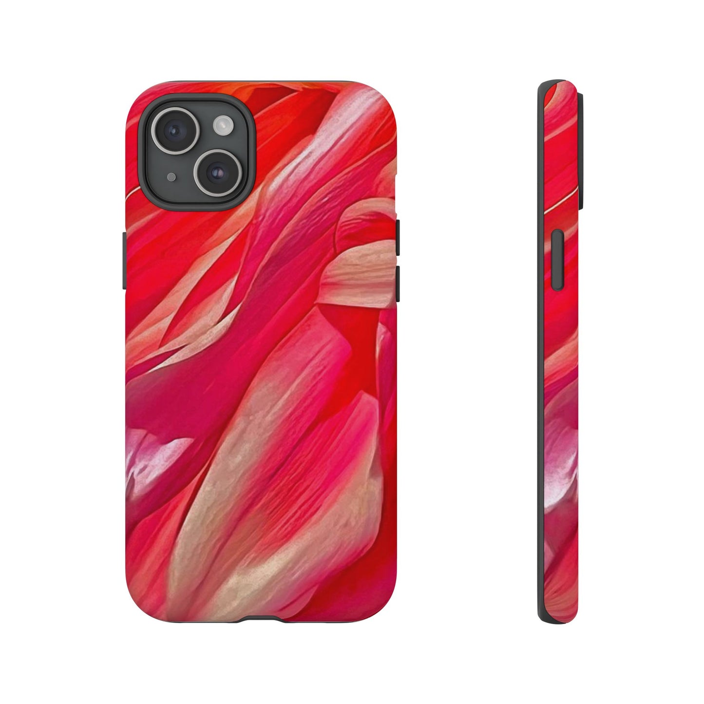Ribbons of Color Floral Phone Case|Ribbons of Color for Apple iPhone| Samsung Galaxy| Google Pixel|Ruby|Electronic Accessories|Great for Fall|Nantucket