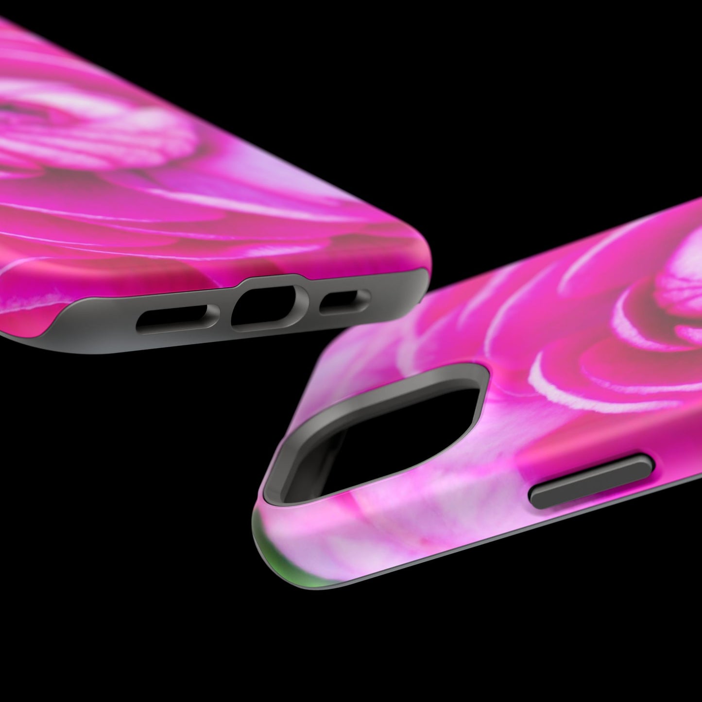Blush Rose MagSafe Tough Phone Floral Pink Case| iPhone| Impact Resistant|Gifts|Electronic Accessories|MagSafe Charging Accessories|Martha's Vineyard|Great for Fall