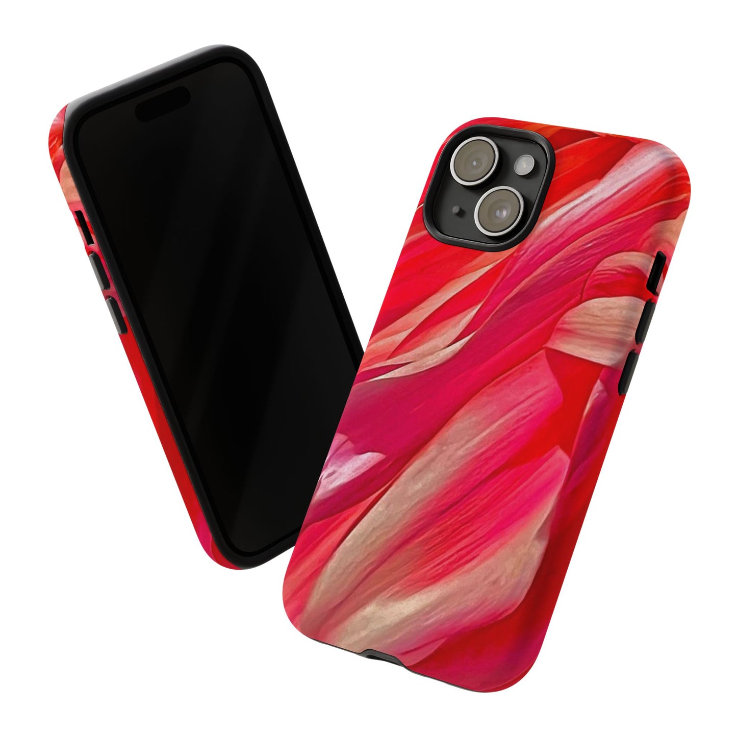 Ribbons of Color Floral Phone Case|Ribbons of Color for Apple iPhone| Samsung Galaxy| Google Pixel|Ruby|Electronic Accessories|Great for Fall|Nantucket