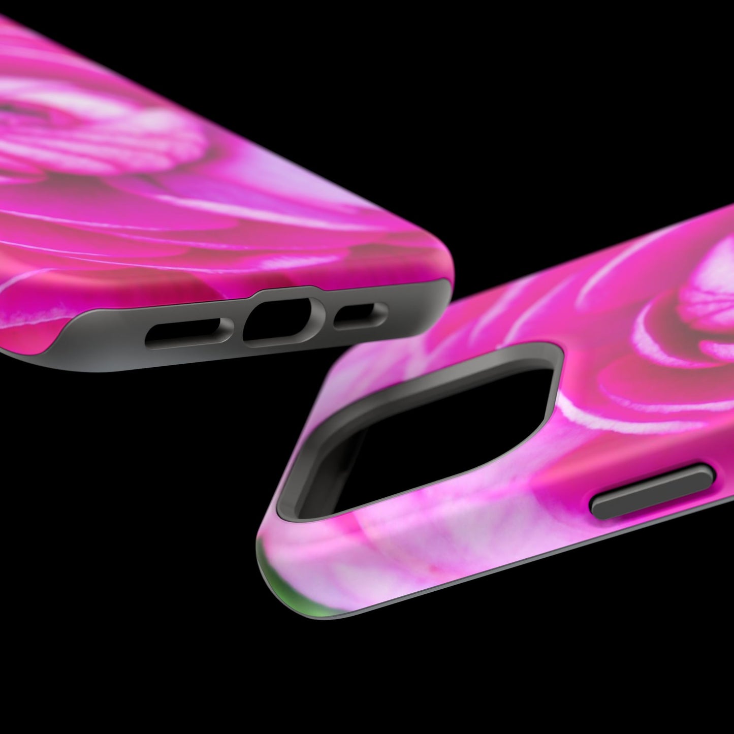 Blush Rose MagSafe Tough Phone Floral Pink Case| iPhone| Impact Resistant|Gifts|Electronic Accessories|MagSafe Charging Accessories|Martha's Vineyard|Great for Fall