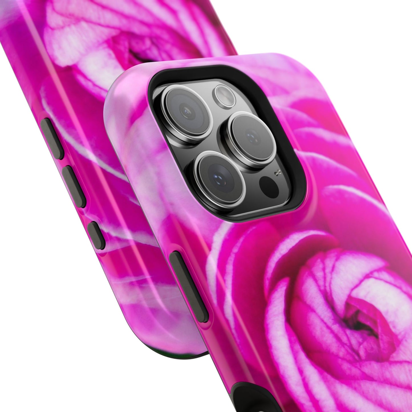 Blush Rose MagSafe Tough Phone Floral Pink Case| iPhone| Impact Resistant|Gifts|Electronic Accessories|MagSafe Charging Accessories|Martha's Vineyard|Great for Fall