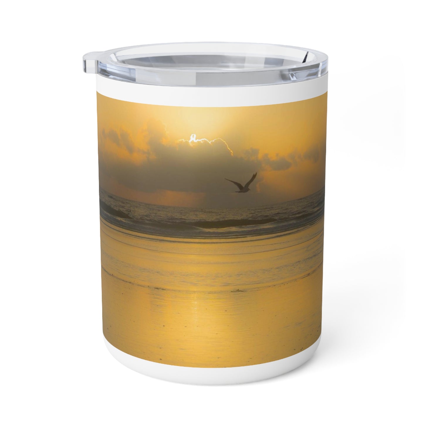 A Reflection in Time Insulated Coffee Mug 10oz Travel Mugs Double-wall Insulated Travel Corporate Gift