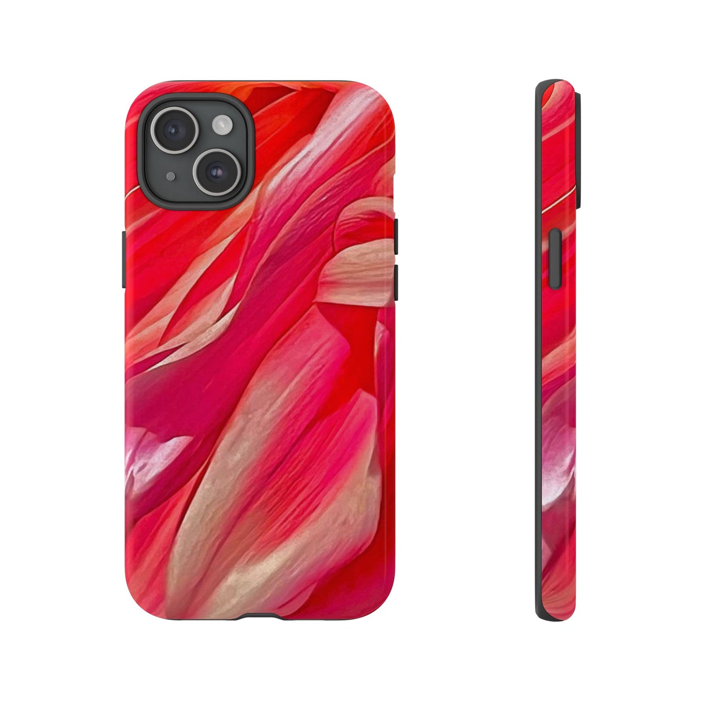 Ribbons of Color Floral Phone Case|Ribbons of Color for Apple iPhone| Samsung Galaxy| Google Pixel|Ruby|Electronic Accessories|Great for Fall|Nantucket