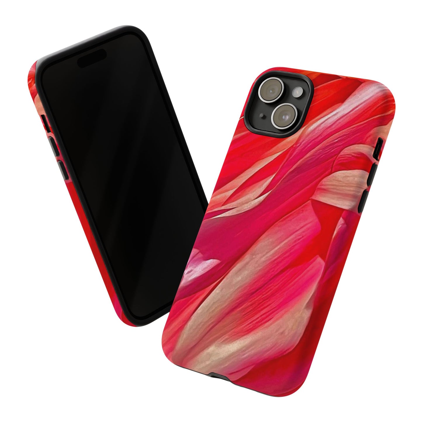 Ribbons of Color Floral Phone Case|Ribbons of Color for Apple iPhone| Samsung Galaxy| Google Pixel|Ruby|Electronic Accessories|Great for Fall|Nantucket