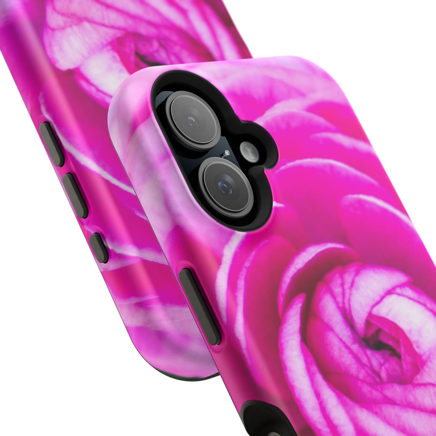 Blush Rose MagSafe Tough Phone Floral Pink Case| iPhone| Impact Resistant|Gifts|Electronic Accessories|MagSafe Charging Accessories|Martha's Vineyard|Great for Fall