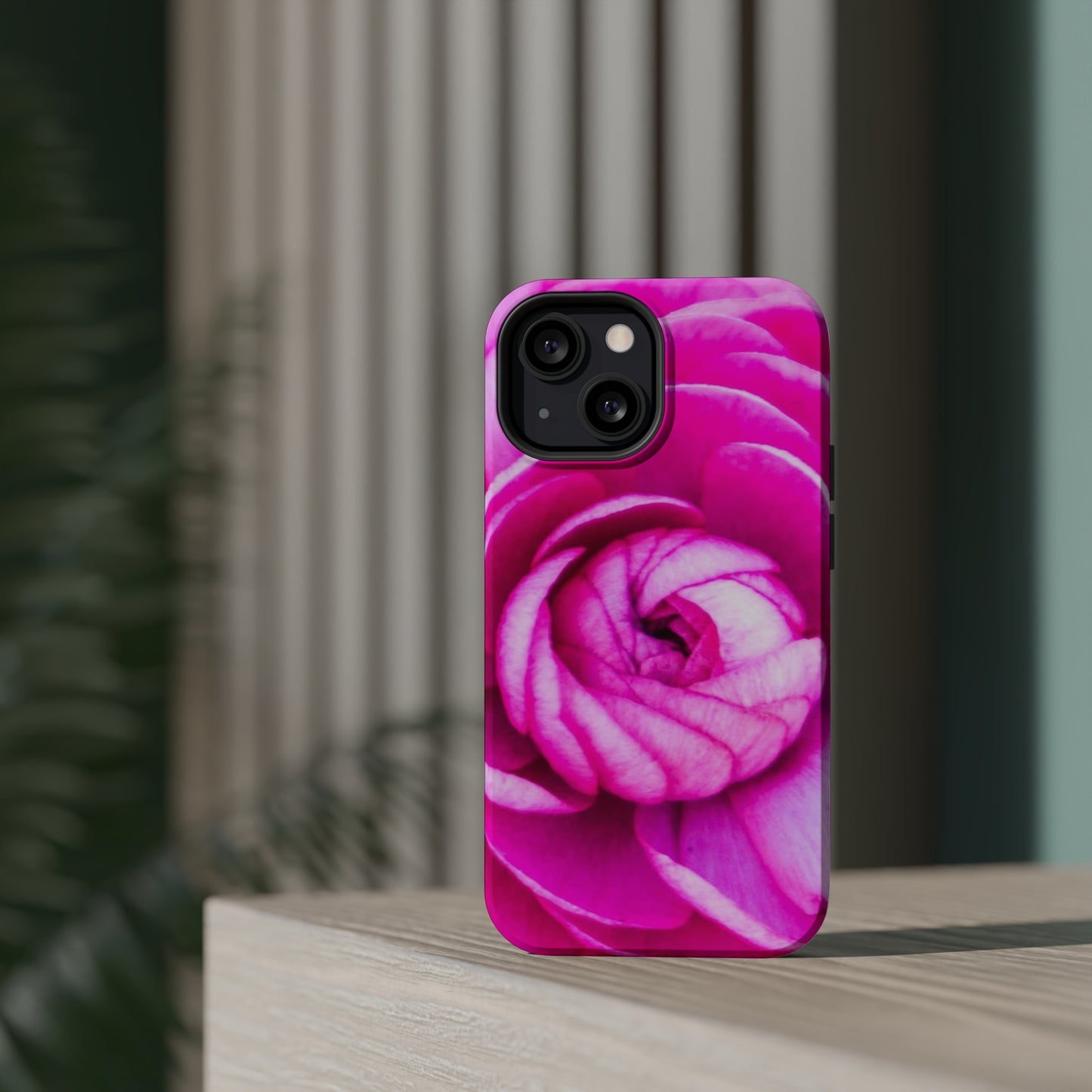Rose MagSafe Tough Cases Rose Blush Durable and Flexible Impact-resistant MagSafe Case Aesthetics and Function MagSafe Case
