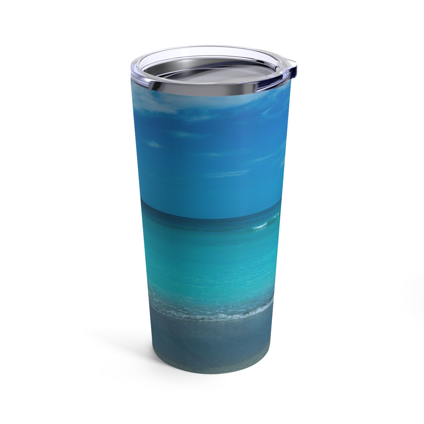 Custom Ocean Tumbler 20oz Stainless Steel Travel Tumbler With Lid Vacuum-Insulated Tumbler All We Have is Hope Tumbler