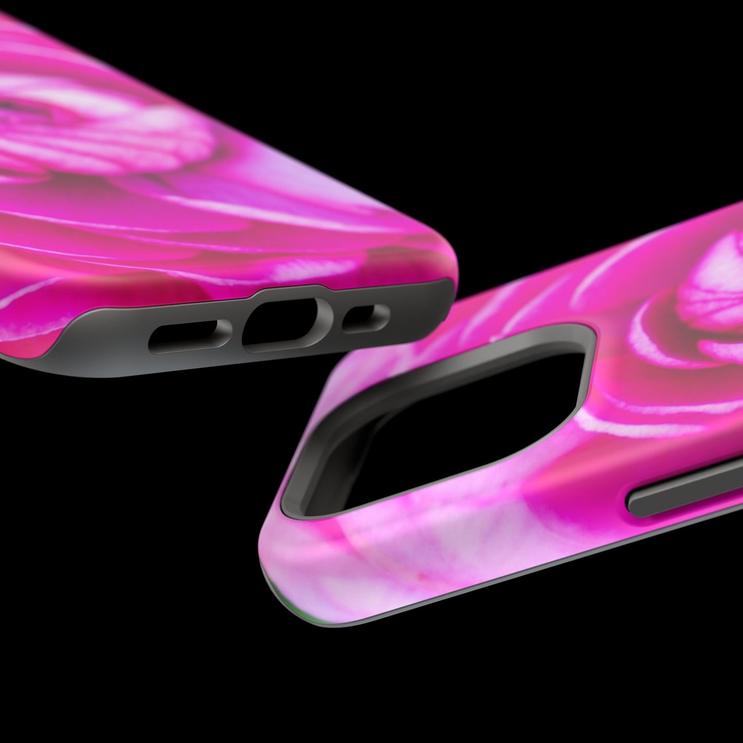 Blush Rose MagSafe Tough Phone Floral Pink Case| iPhone| Impact Resistant|Gifts|Electronic Accessories|MagSafe Charging Accessories|Martha's Vineyard|Great for Fall