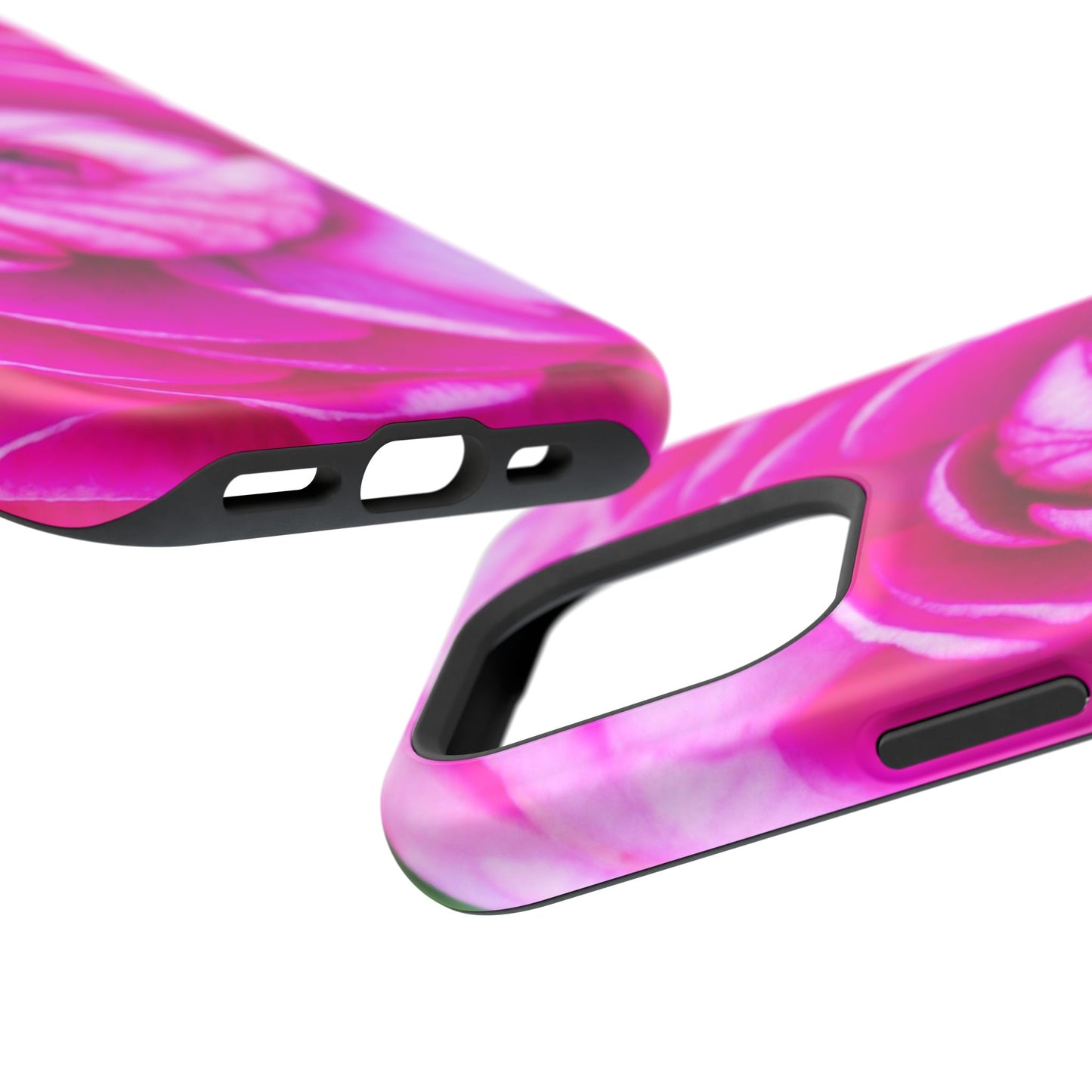 Blush Rose MagSafe Tough Phone Floral Pink Case| iPhone| Impact Resistant|Gifts|Electronic Accessories|MagSafe Charging Accessories|Martha's Vineyard|Great for Fall