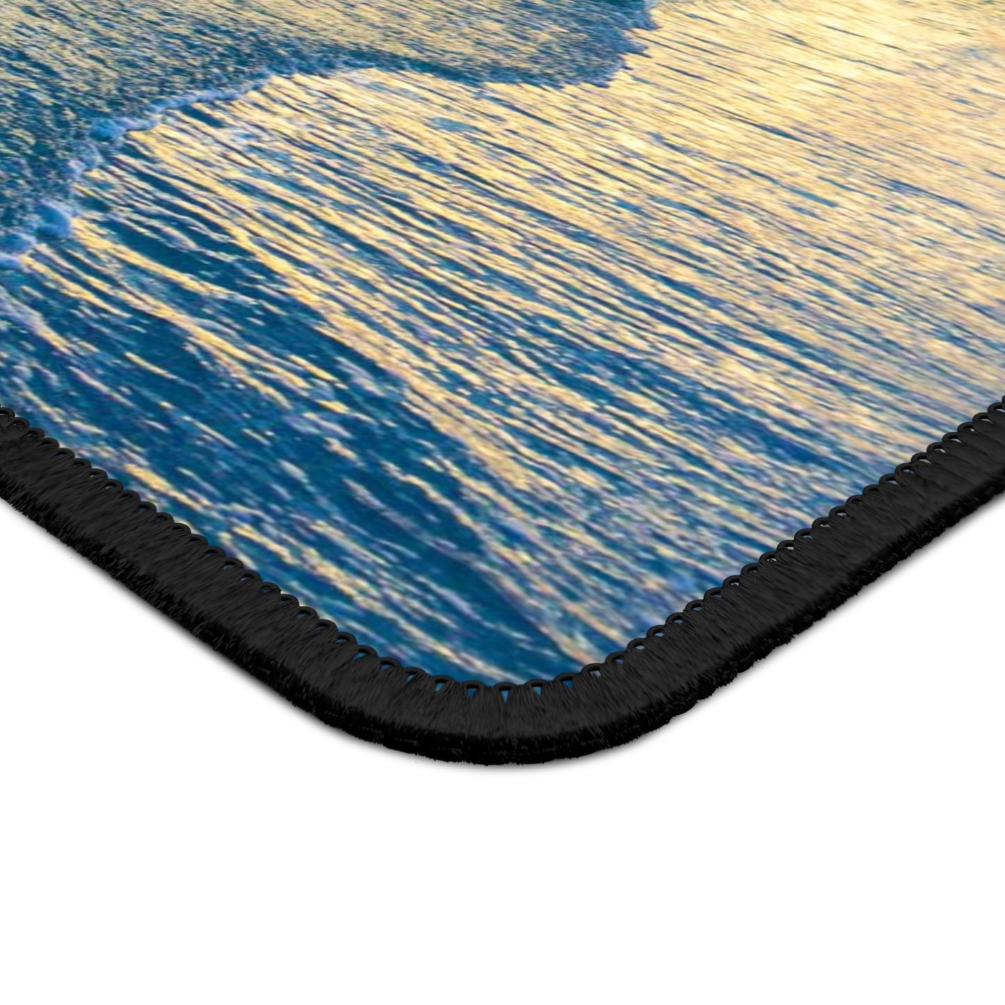 Blue Sea Glass - Gaming Mouse Pad Accessories Smooth and Customized Mouse Pad for Browsing and Working