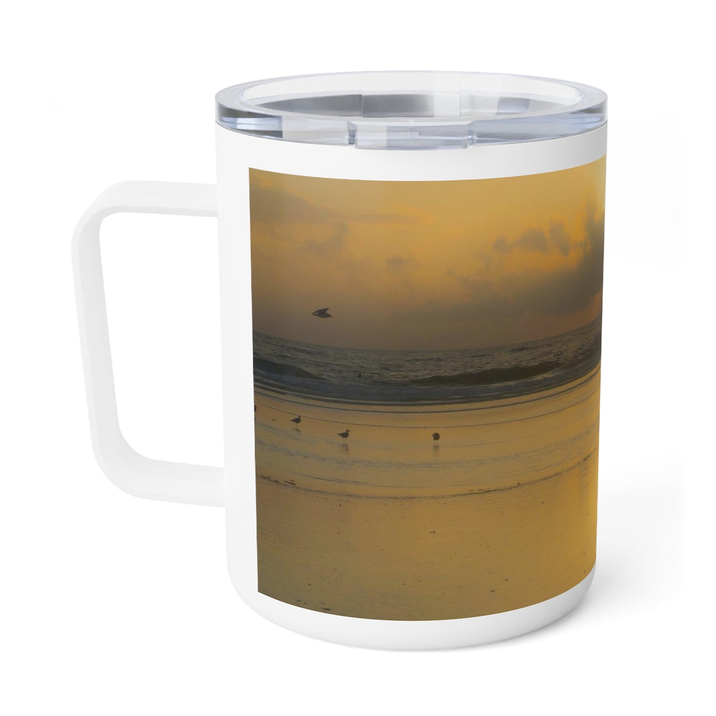 A Reflection in Time Insulated Coffee Mug 10oz Travel Mugs Double-wall Insulated Travel Corporate Gift