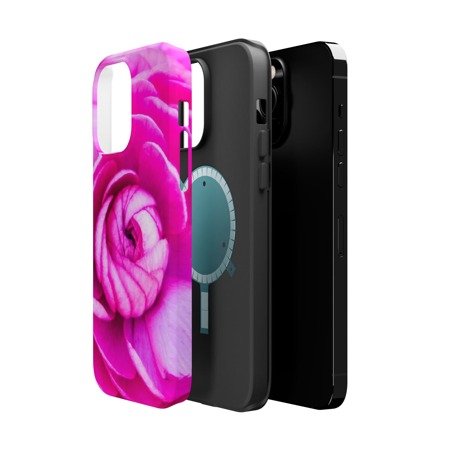 Rose MagSafe Tough Cases Rose Blush Durable and Flexible Impact-resistant MagSafe Case Aesthetics and Function MagSafe Case
