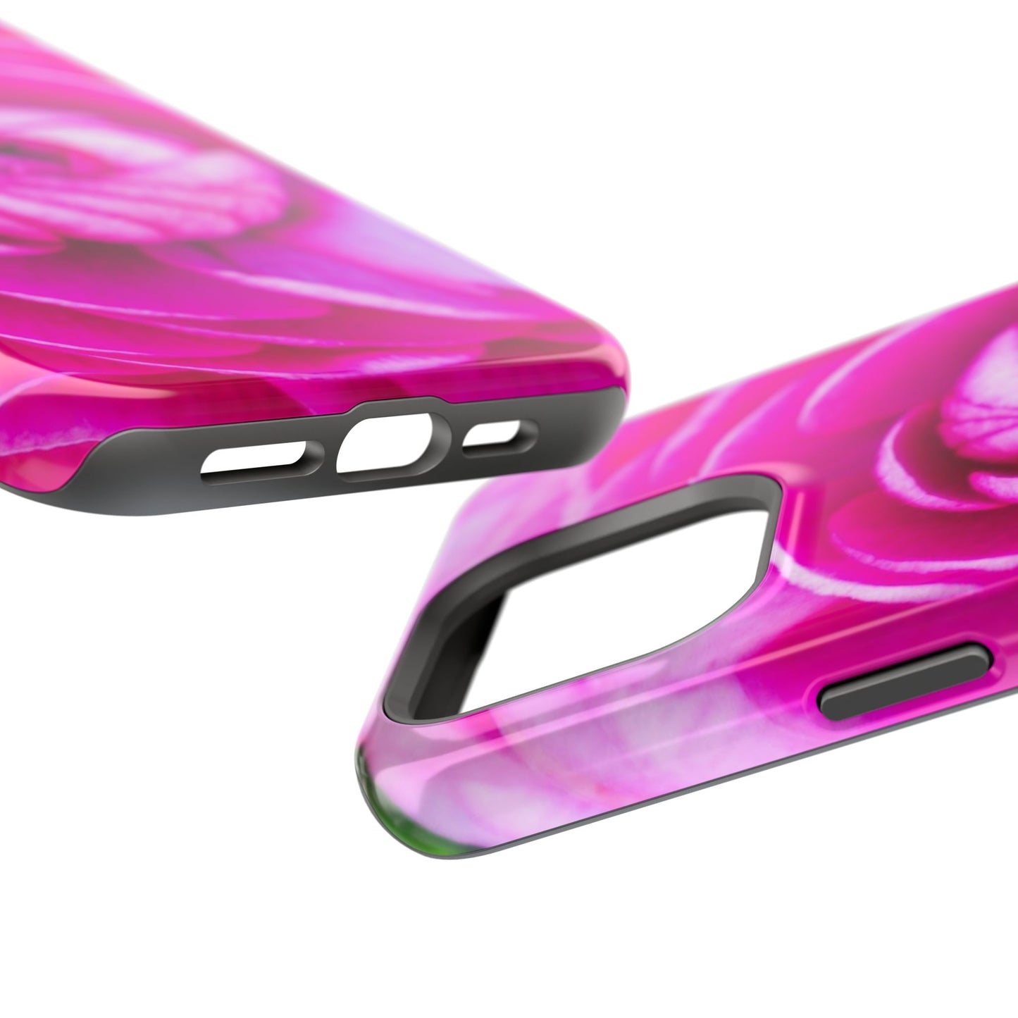 Blush Rose MagSafe Tough Phone Floral Pink Case| iPhone| Impact Resistant|Gifts|Electronic Accessories|MagSafe Charging Accessories|Martha's Vineyard|Great for Fall