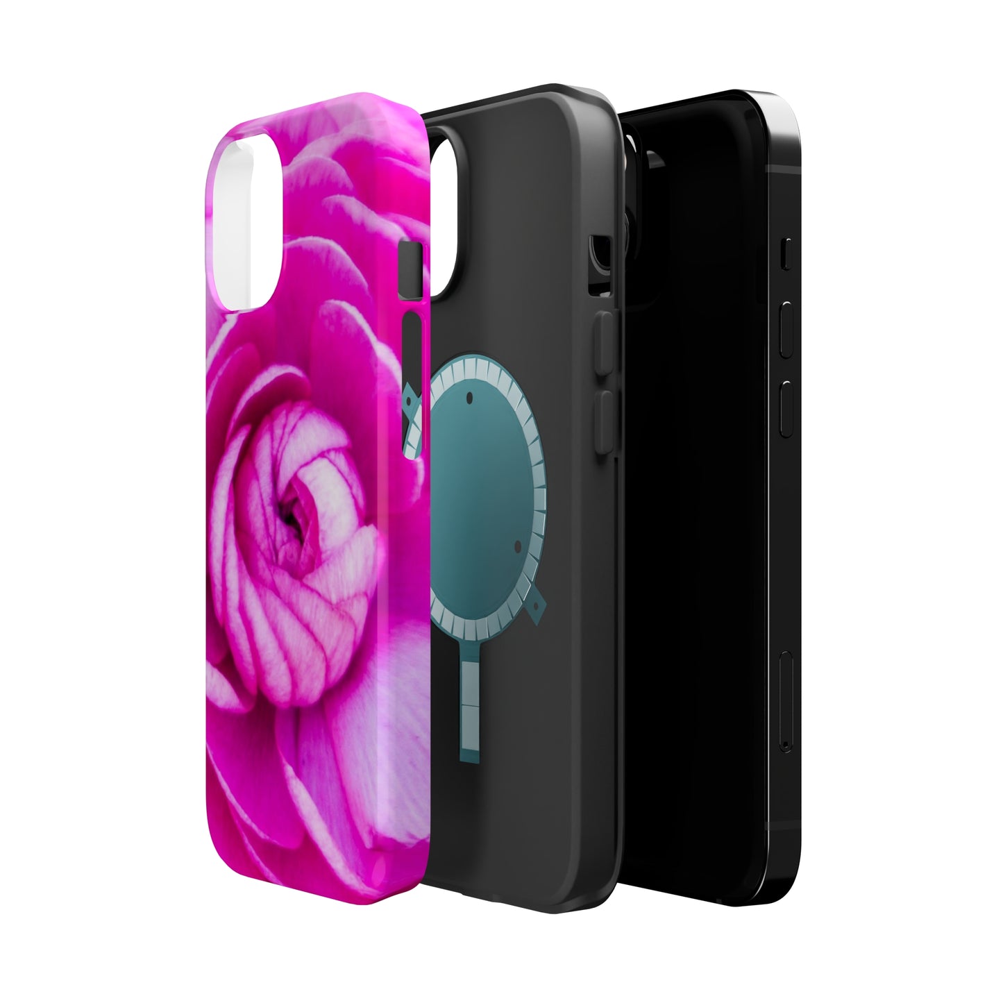 Rose MagSafe Tough Cases Rose Blush Durable and Flexible Impact-resistant MagSafe Case Aesthetics and Function MagSafe Case