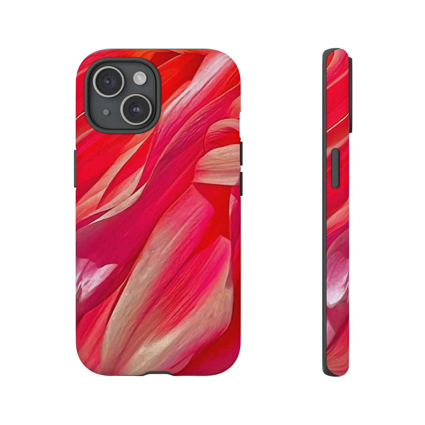 Ribbons of Color Floral Phone Case|Ribbons of Color for Apple iPhone| Samsung Galaxy| Google Pixel|Ruby|Electronic Accessories|Great for Fall|Nantucket
