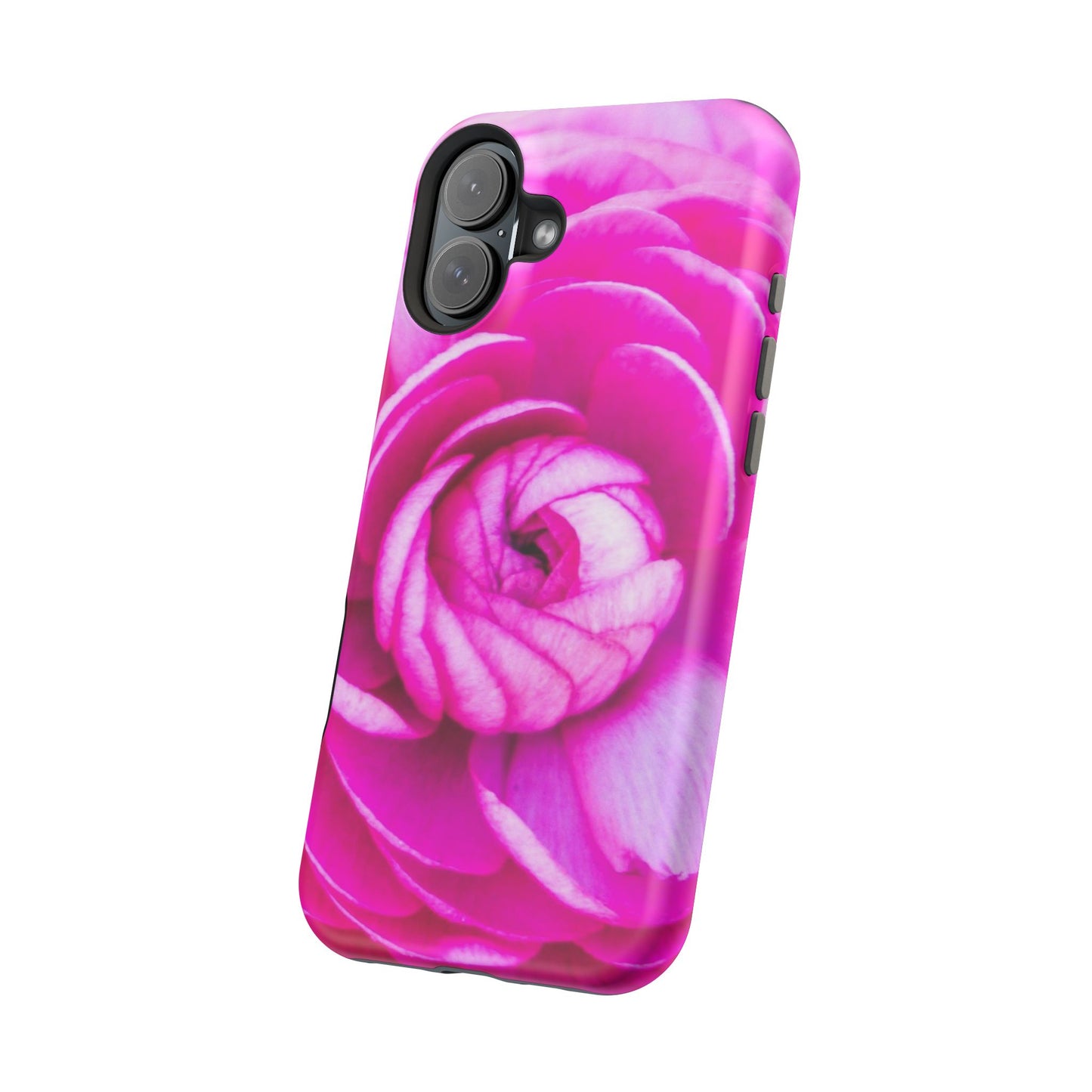 Blush Rose MagSafe Tough Phone Floral Pink Case| iPhone| Impact Resistant|Gifts|Electronic Accessories|MagSafe Charging Accessories|Martha's Vineyard|Great for Fall