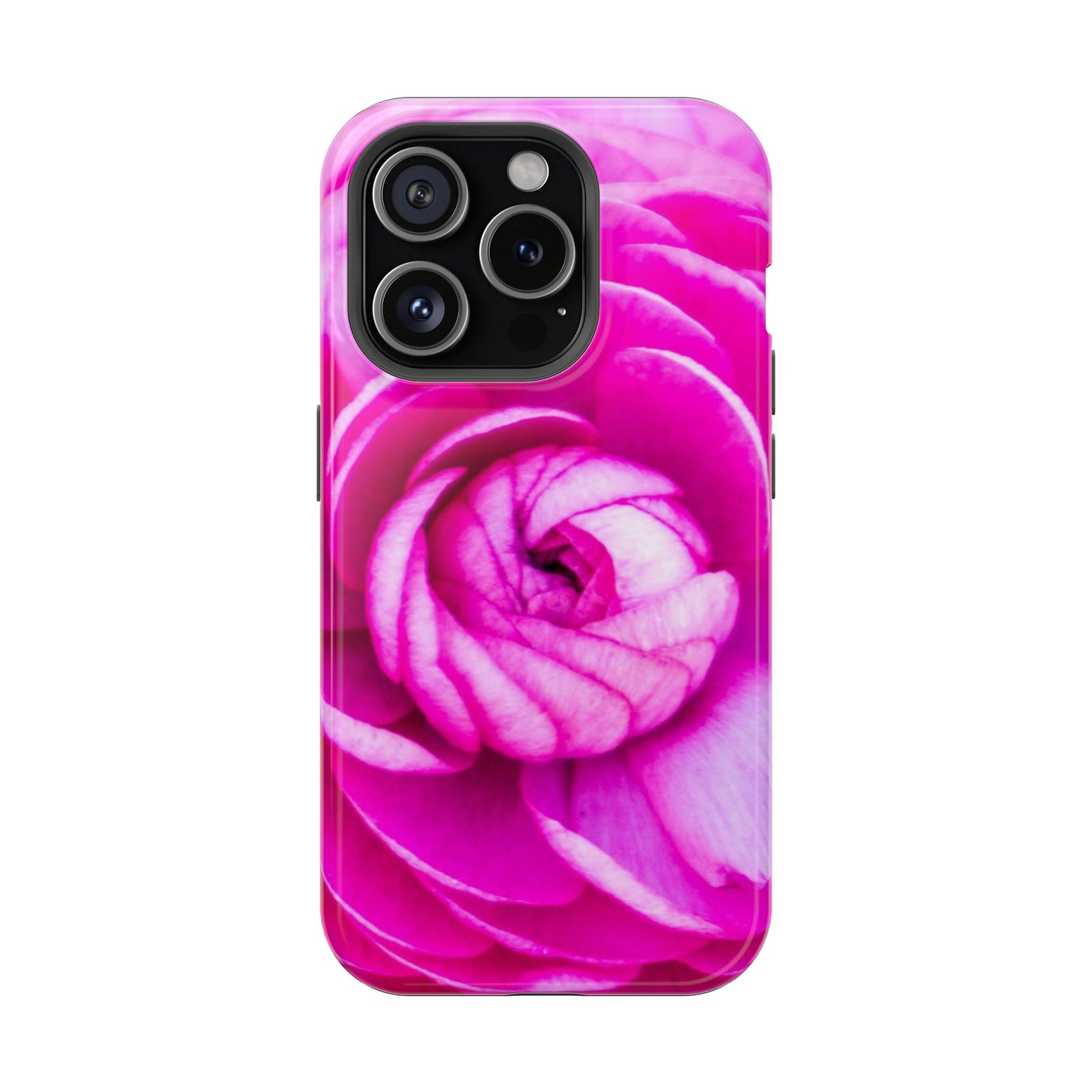 Blush Rose MagSafe Tough Phone Floral Pink Case| iPhone| Impact Resistant|Gifts|Electronic Accessories|MagSafe Charging Accessories|Martha's Vineyard|Great for Fall