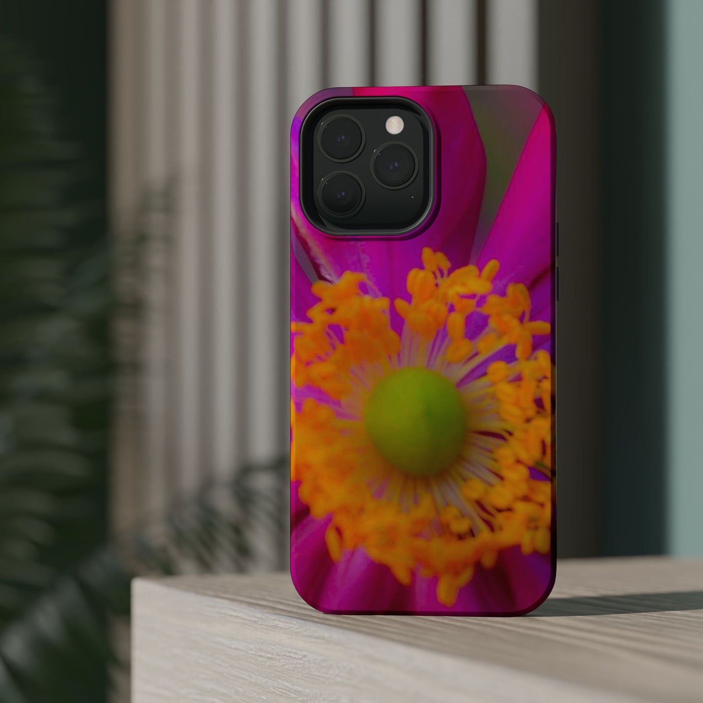 MagSafe Tough Cases Flower Pop Pink Floral Durable and Flexible Impact-resistant iPhone MagSafe Case| Aesthetics and Function MagSafe Case|Gifts|Great for Fall|Electronic Accessories|Martha's Vineyard